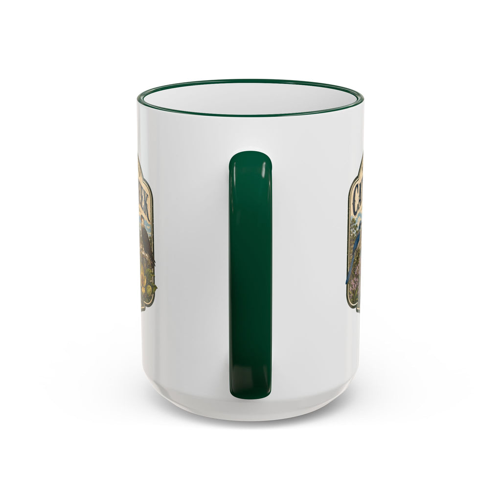 Catfish Creek Vintage Mug — Accent Rim & Handle 11oz/15oz