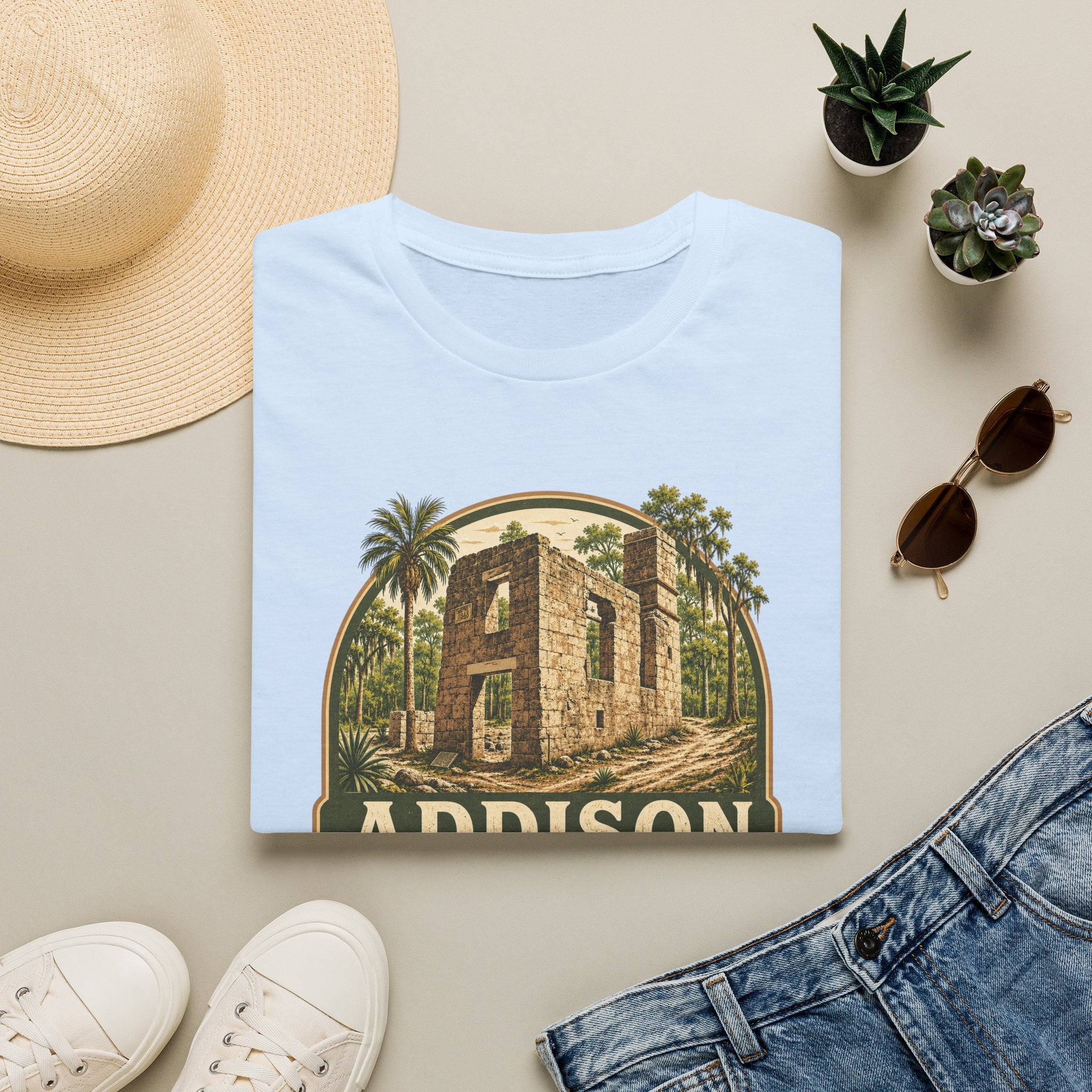 Addison Blockhouse — Retro Tee