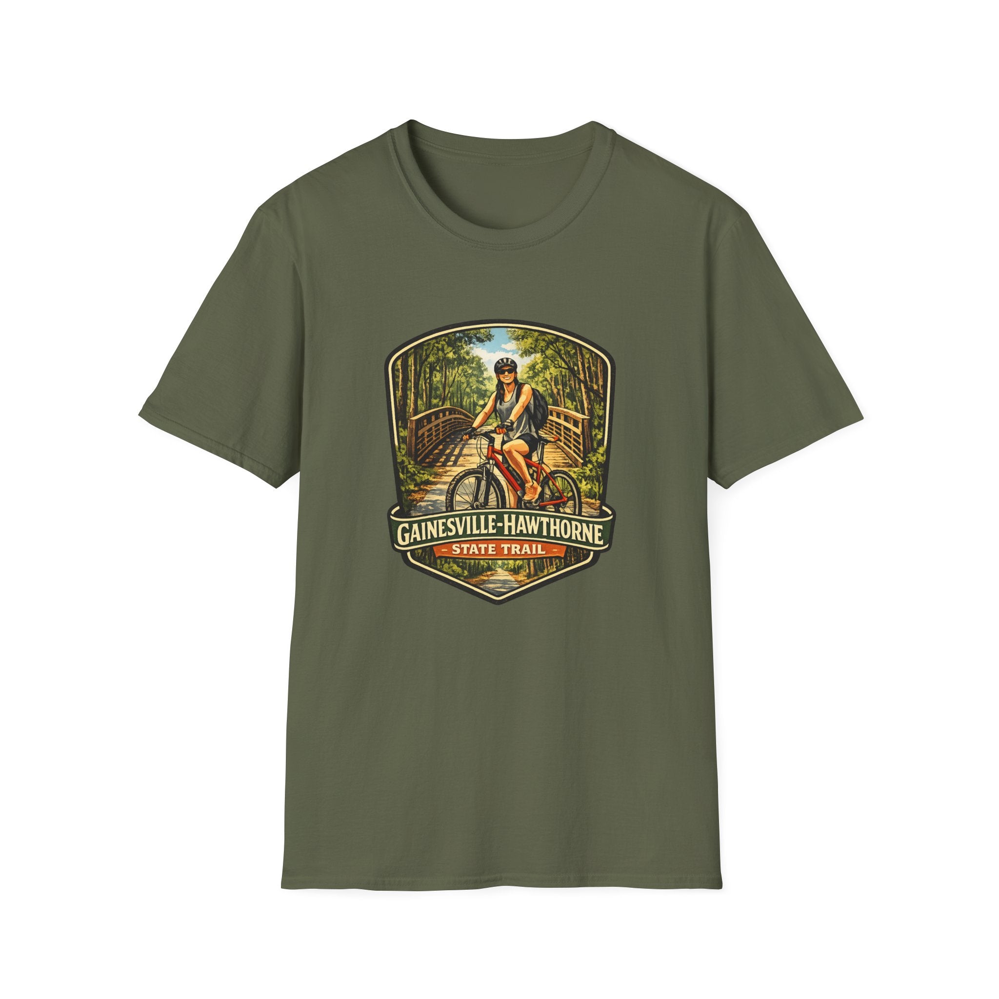 Gainesville-Hawthorne Trail- Retro Tee
