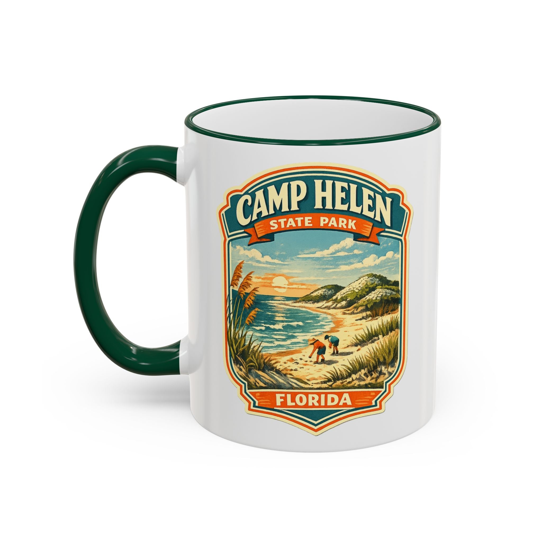 Camp Helen Accent Rim & Handle 11oz/15oz