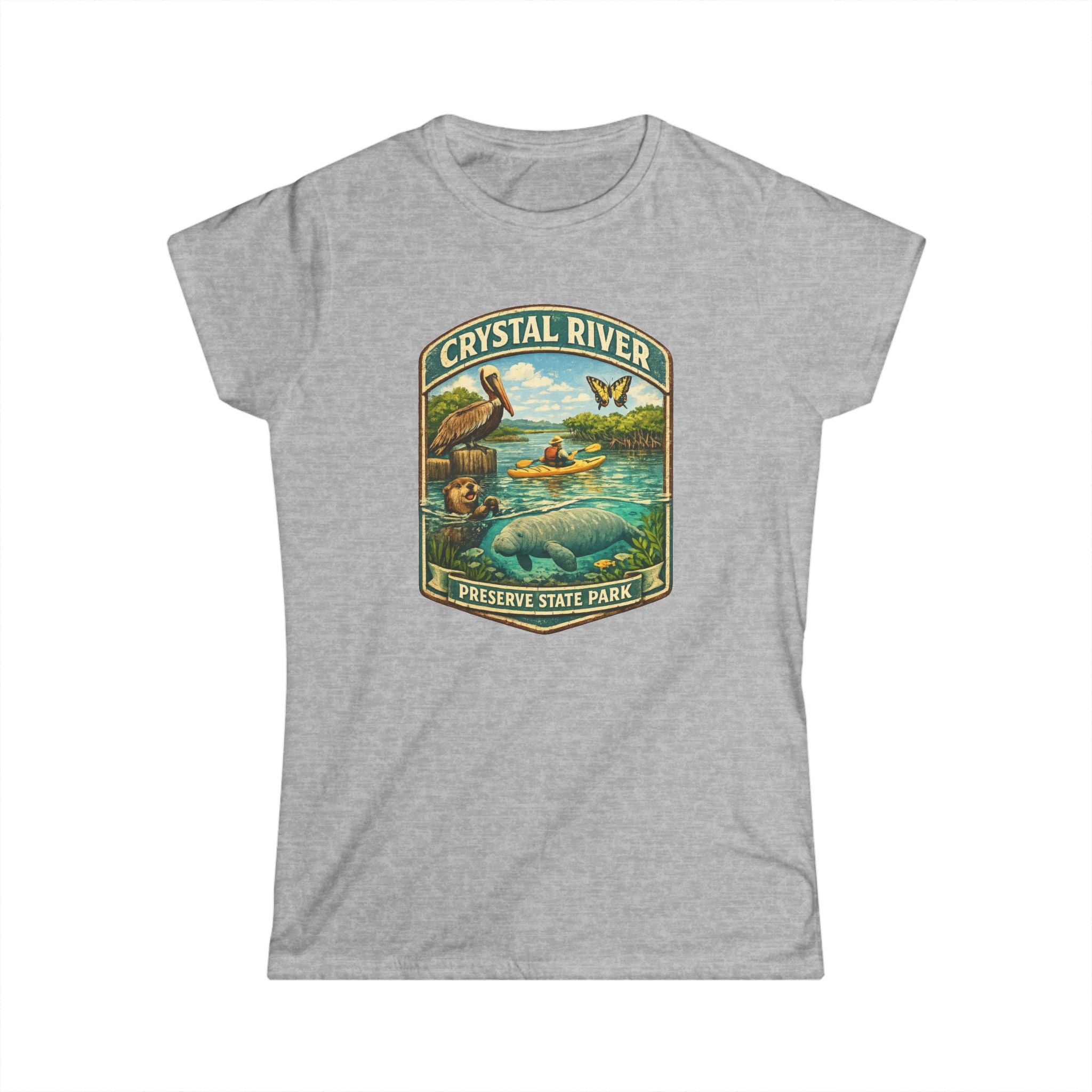 Crystal River Preserve- Vintage Tee