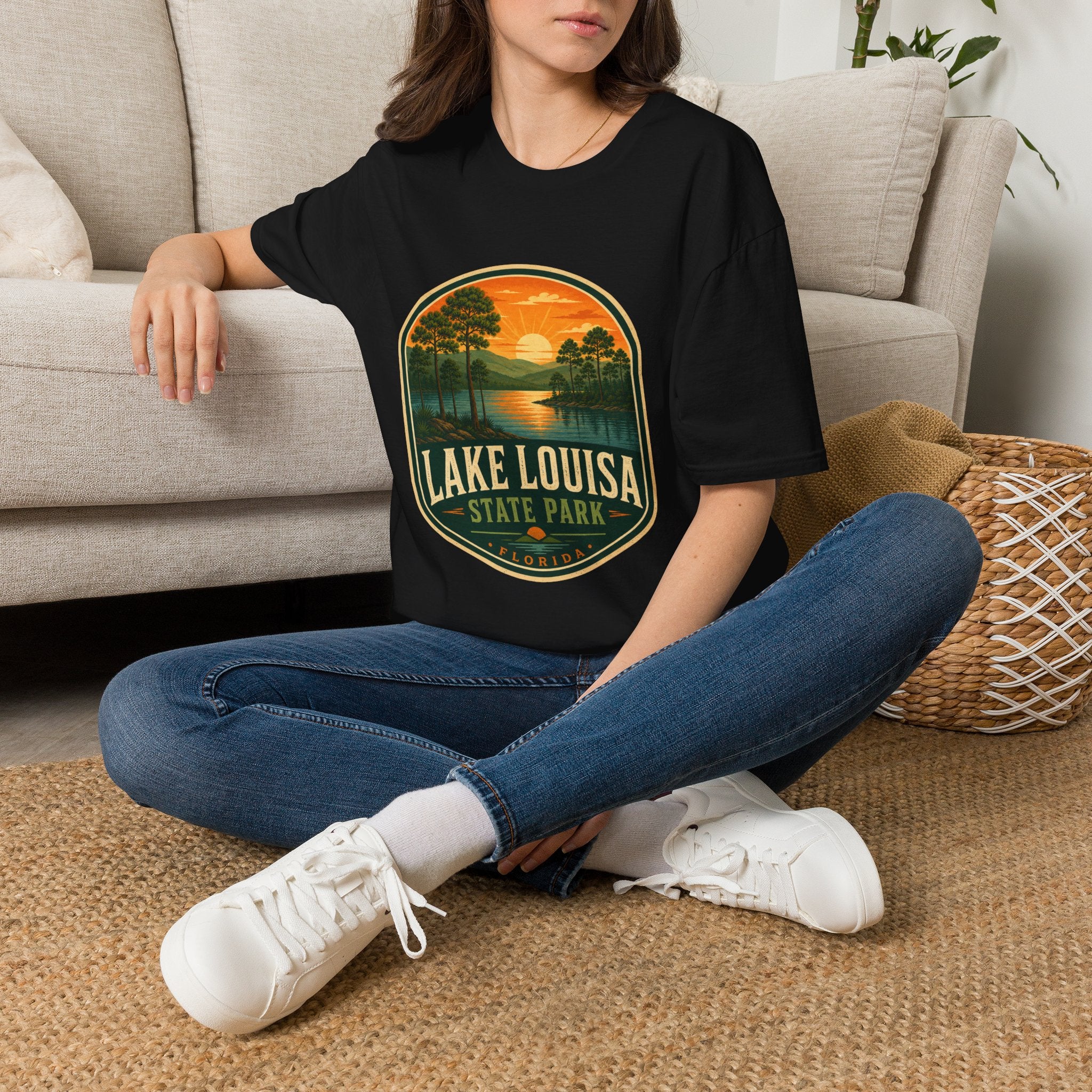 Lake Louisa — Retro Tee