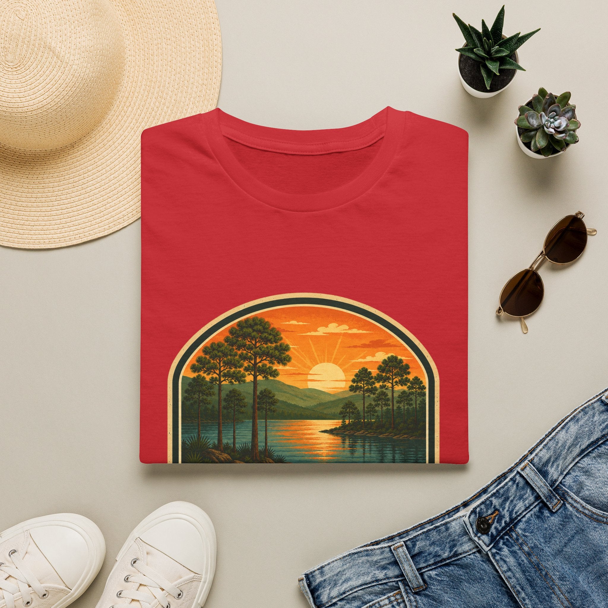 Lake Louisa — Retro Tee