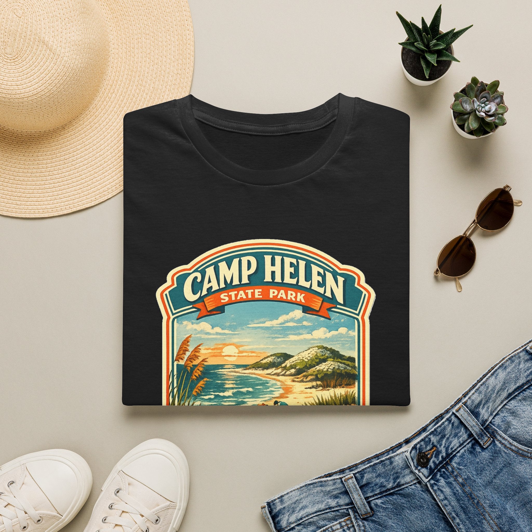 Camp Helen- Retro Tee