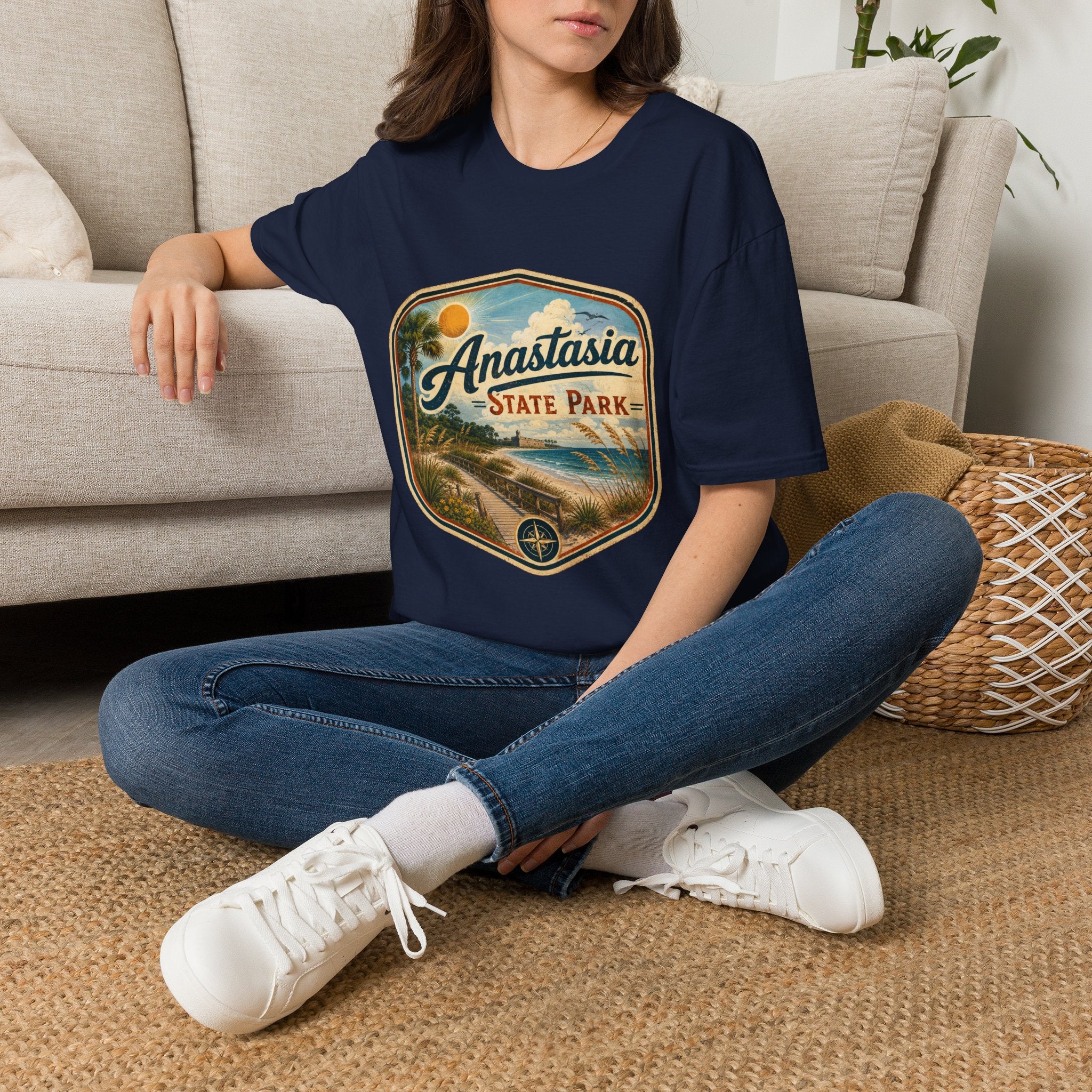 Anastasia State Park — Retro Beach Park Tee