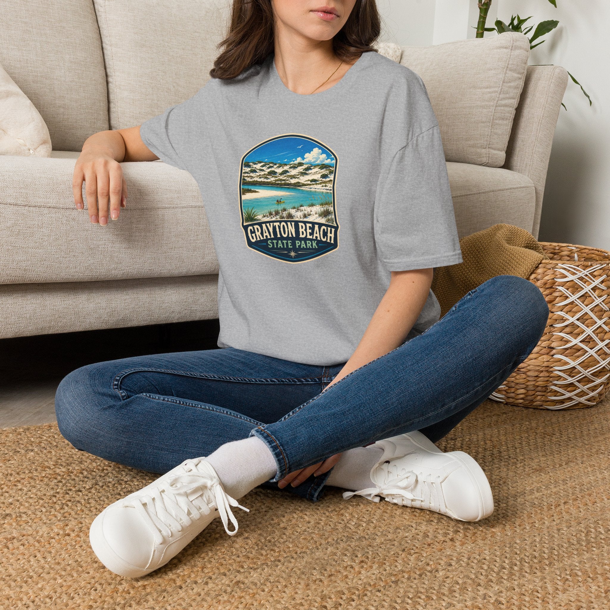 Grayton Beach — Retro Tee