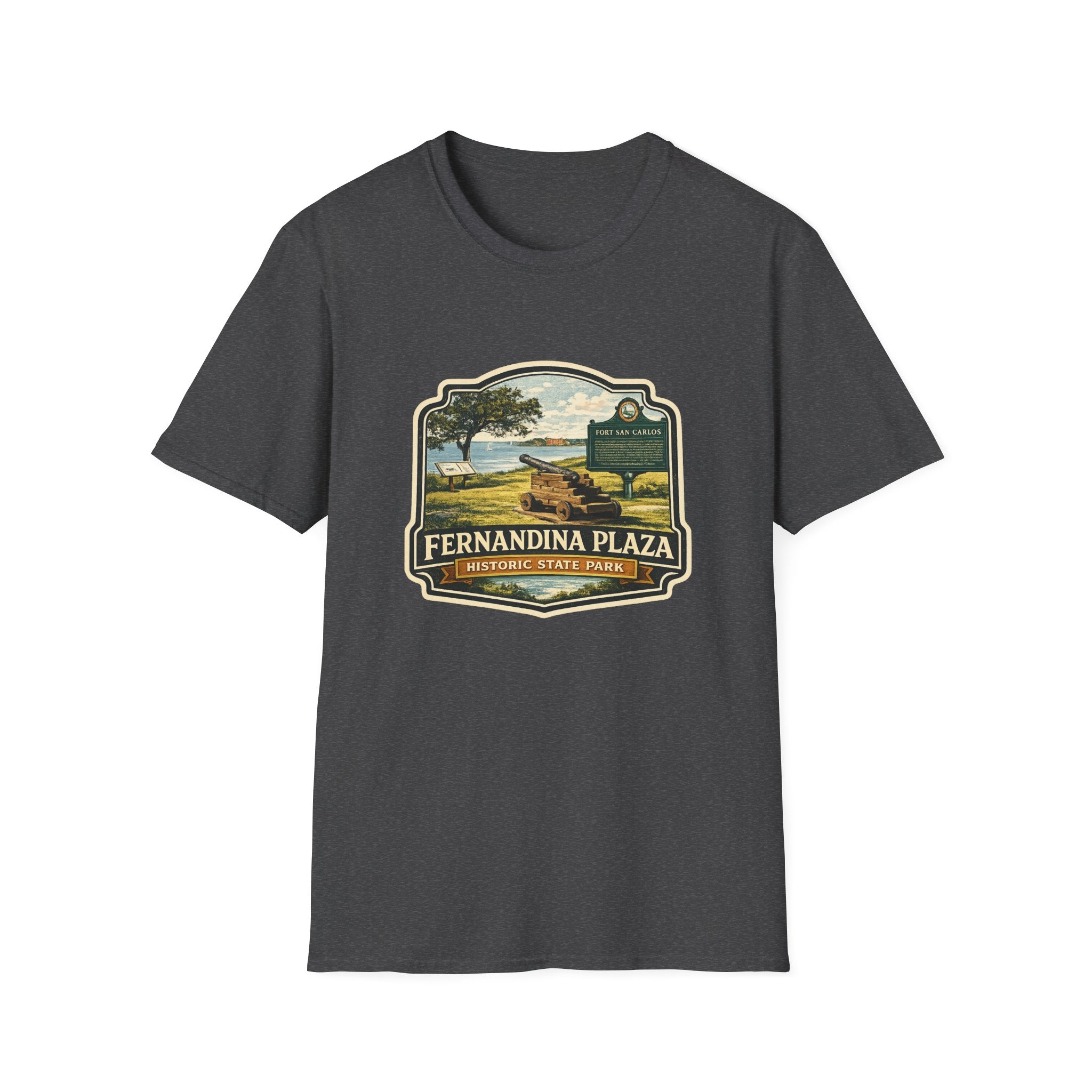 Fernandina Plaza- Retro Tee