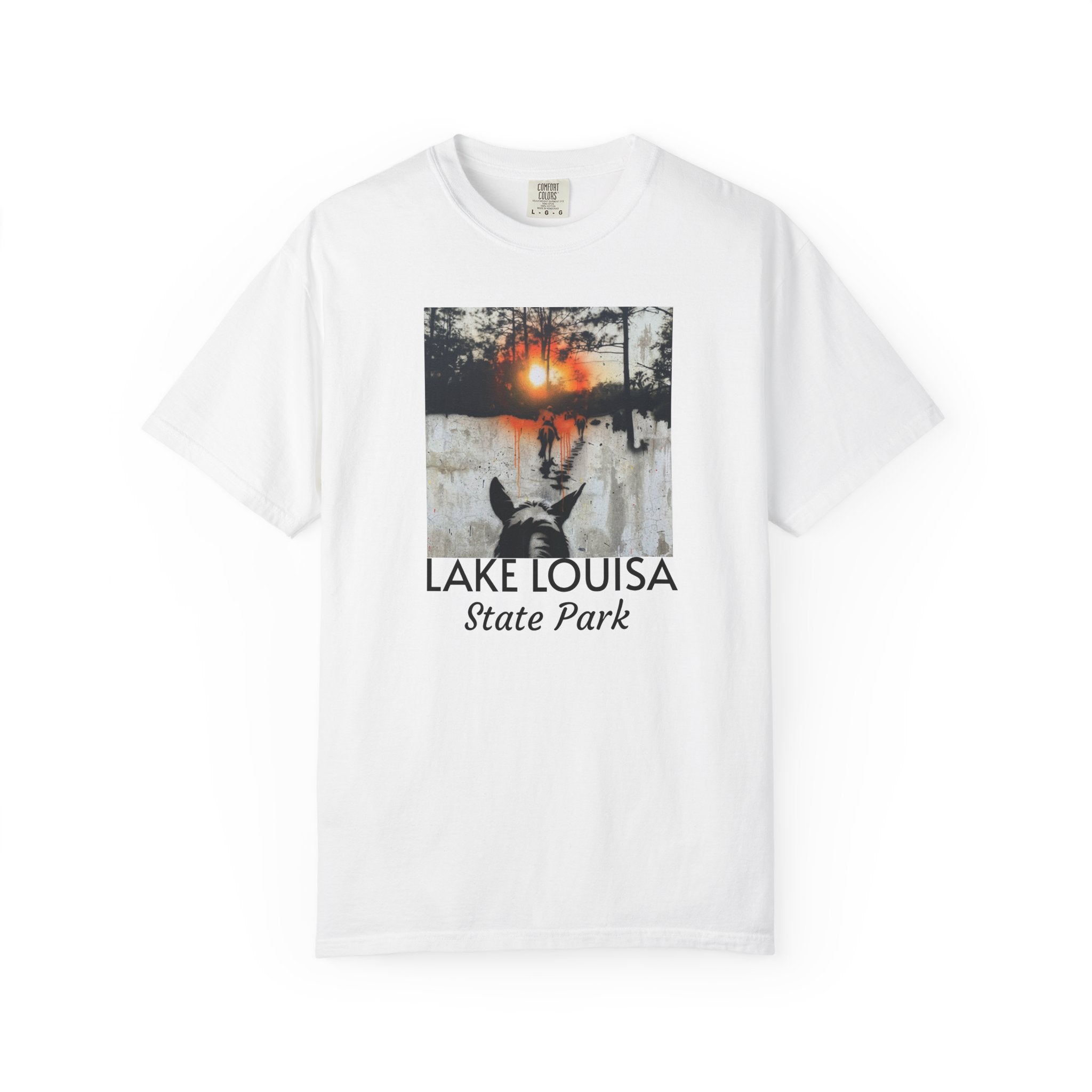 Graffiti Sunset Trail Ride T-shirt
