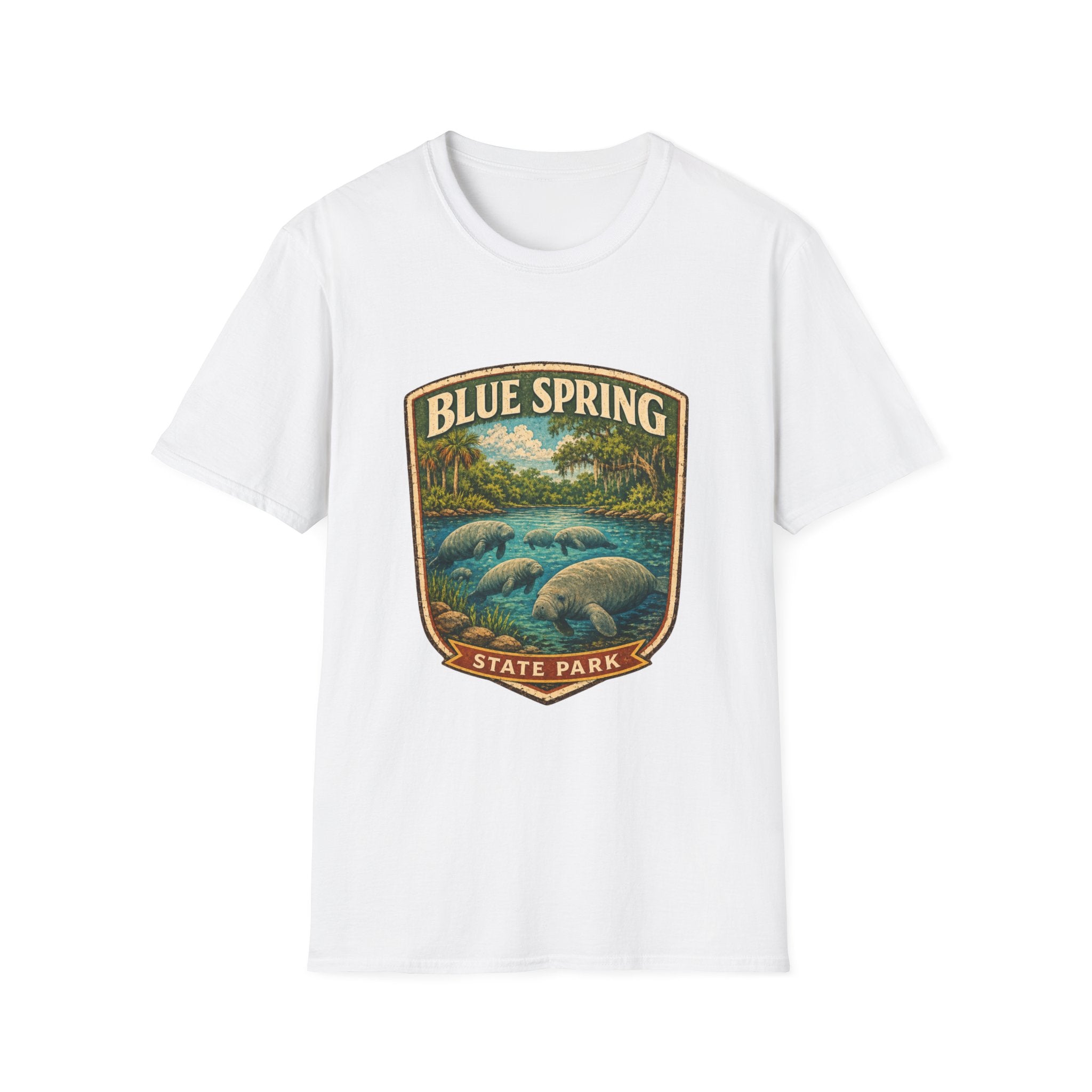 Blue Spring- Retro Tee