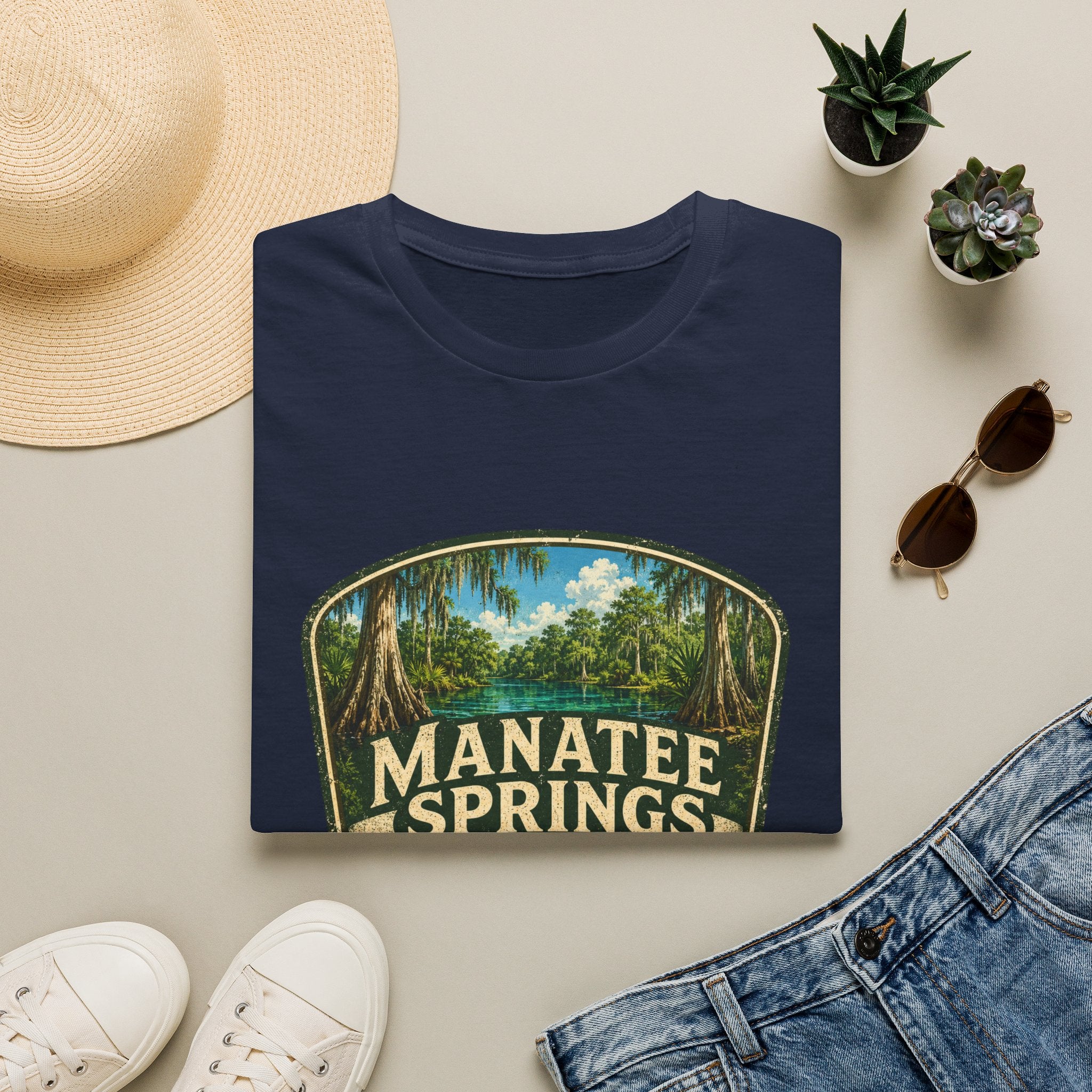 Manatee Springs — Retro Tee