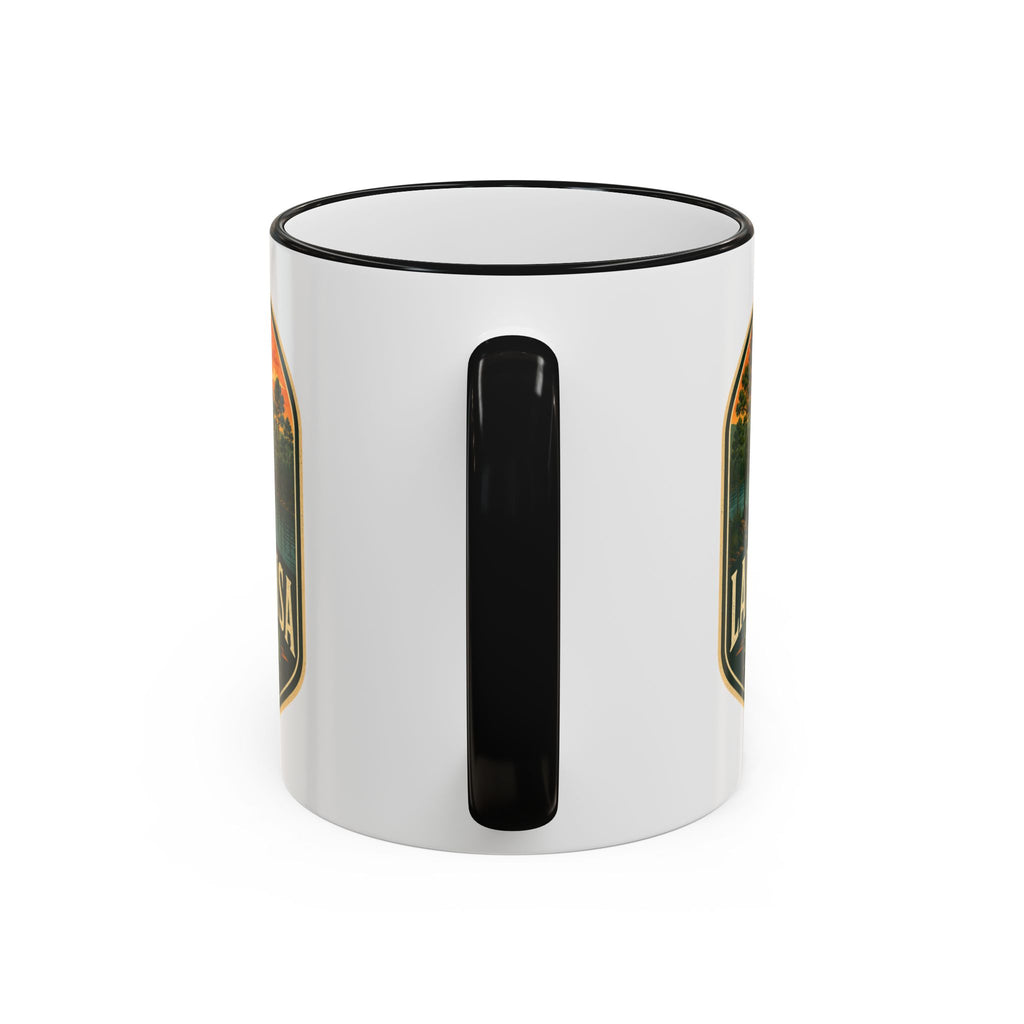 Lake Louisa Sunset Mug — Accent Rim & Handle 11oz/15oz