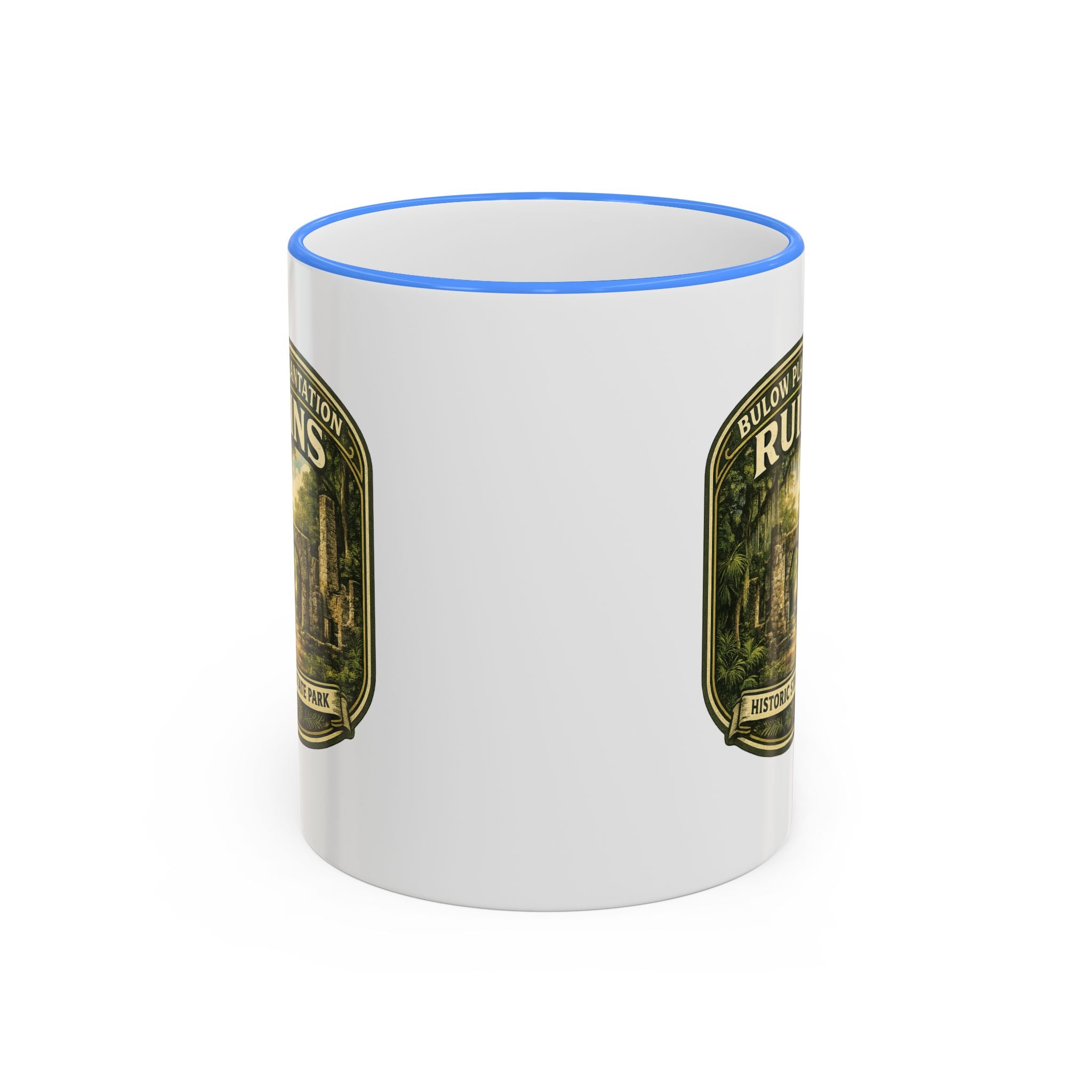Alafia River Vintage Mug — Accent Rim & Handle 11oz/15oz
