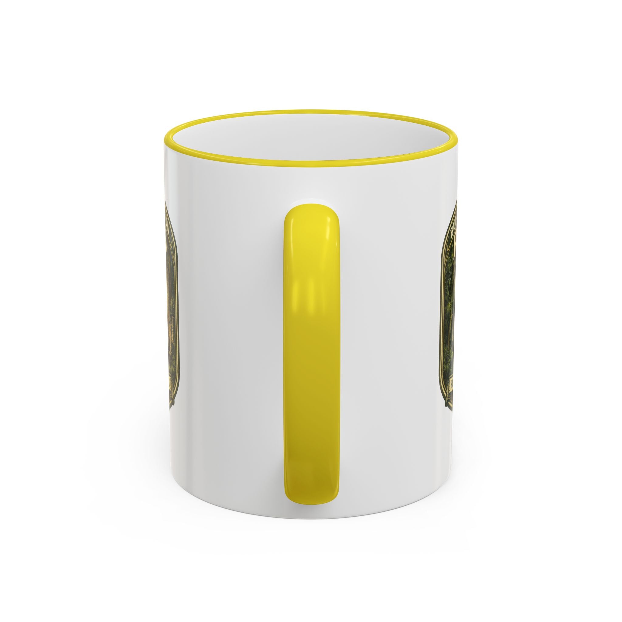 Bulow Ruins Vintage Mug — Accent Rim & Handle 11oz/15oz