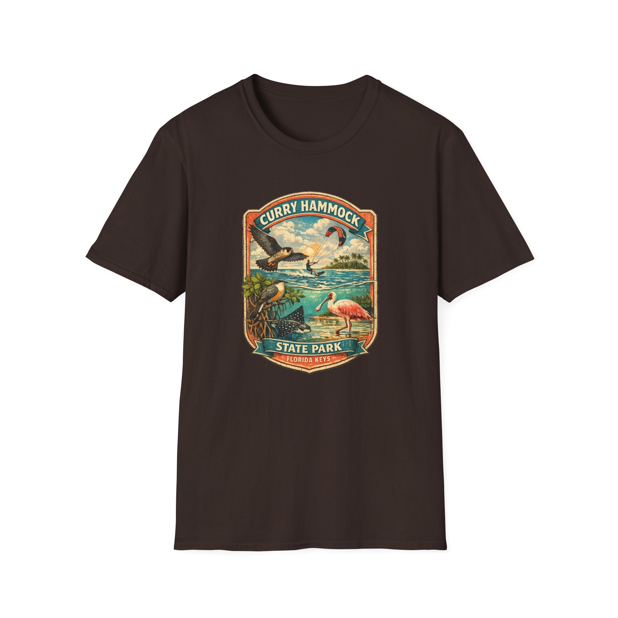 Curry Hammock- Retro Tee