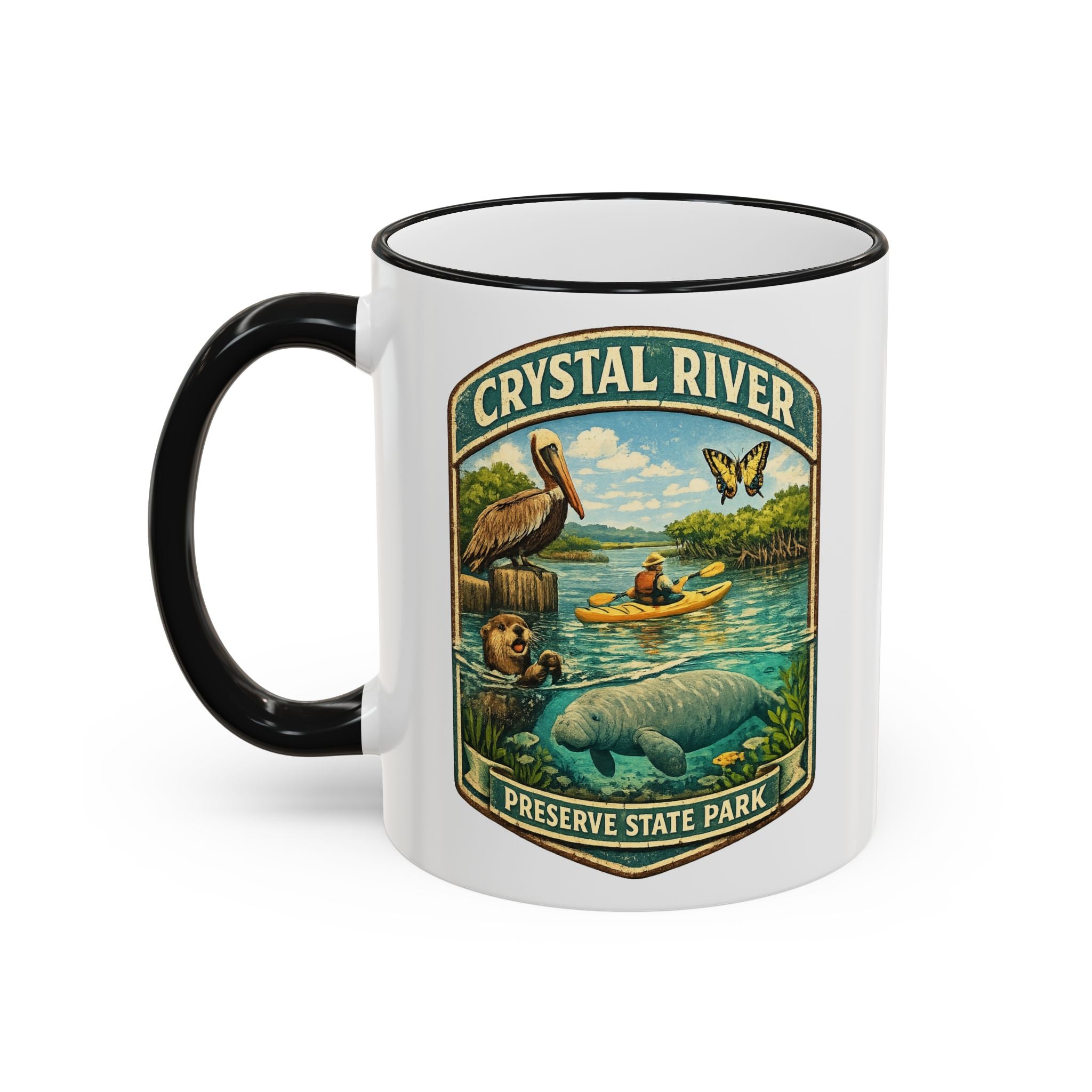 Crystal River Preserve Accent Rim & Handle 11oz/15oz