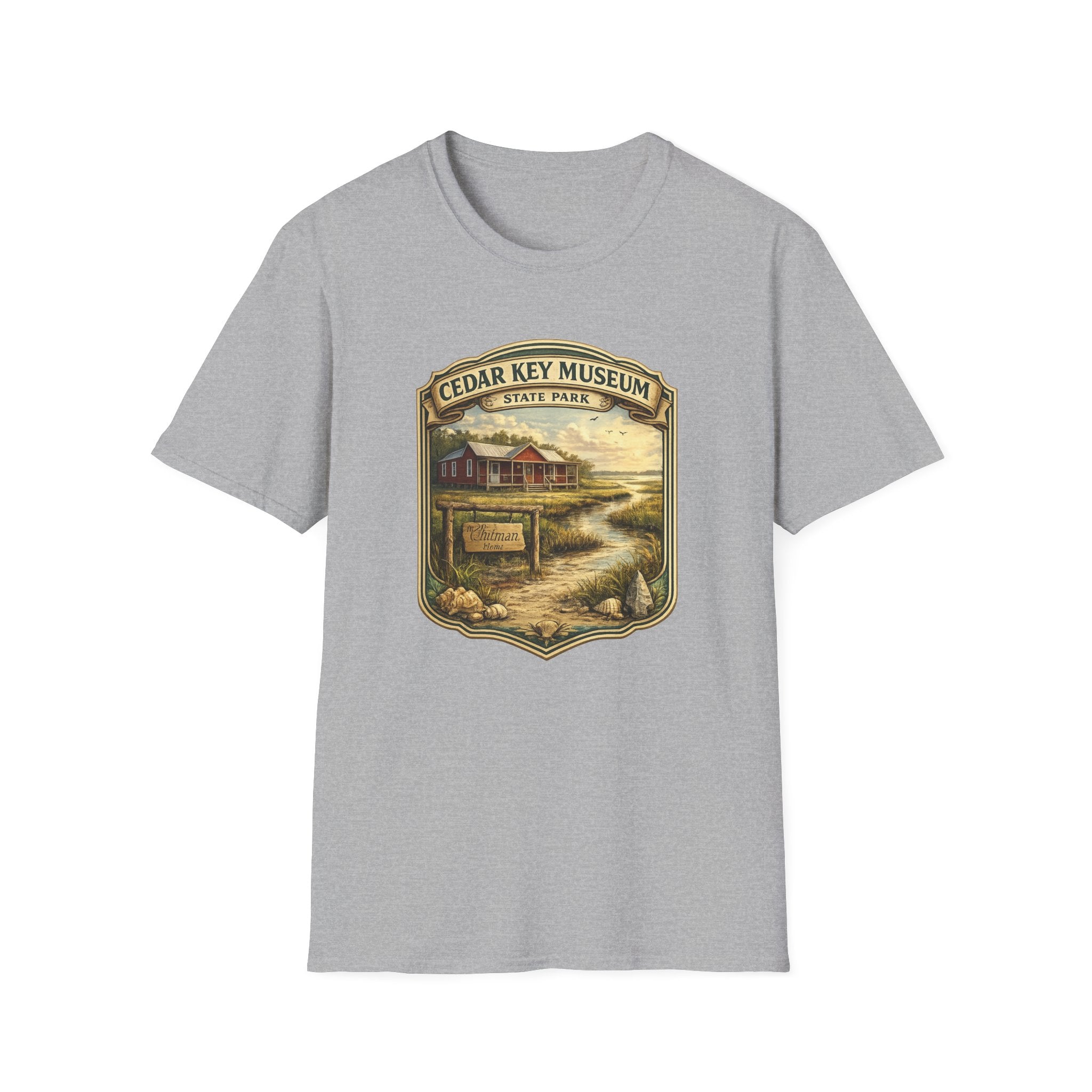 Cedar Key Museum- Retro Tee