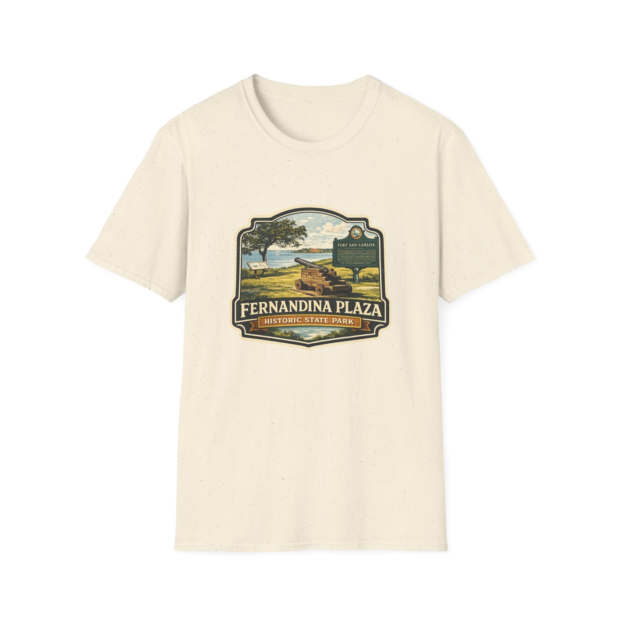 Fernandina Plaza- Retro Tee