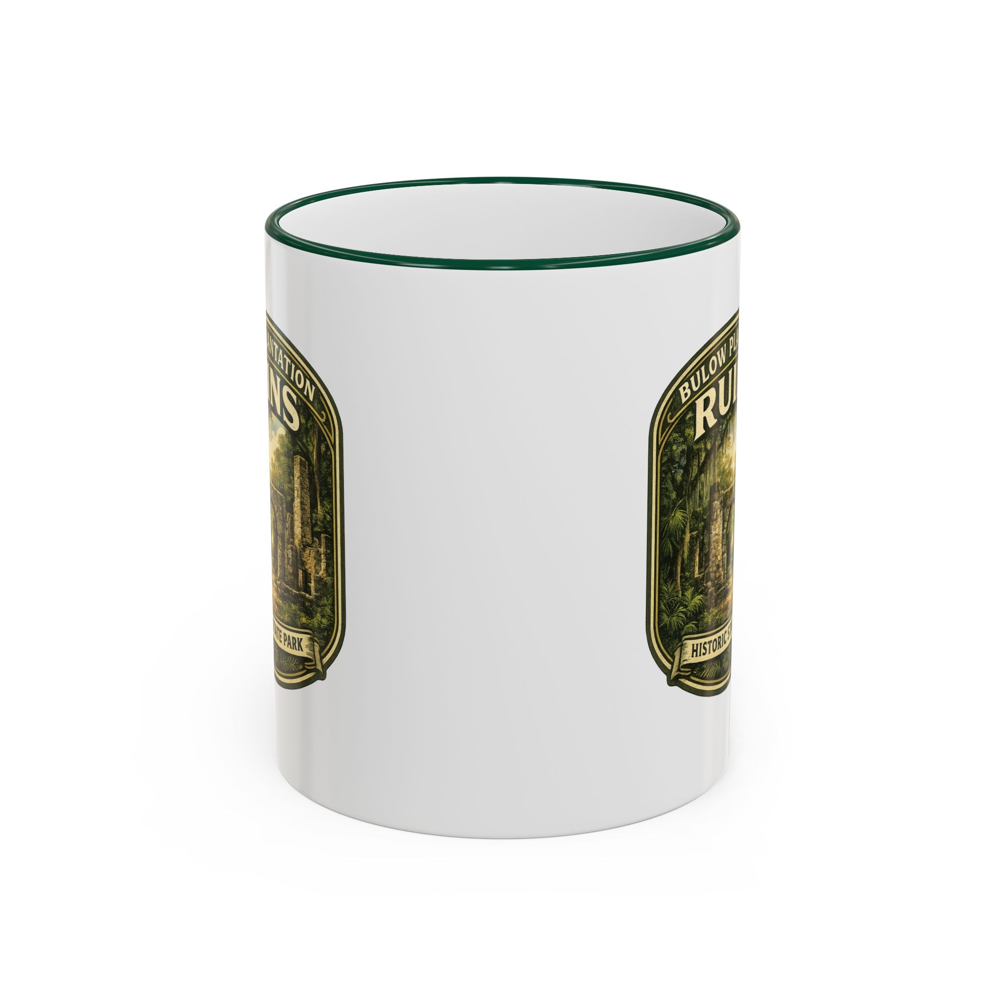 Alafia River Vintage Mug — Accent Rim & Handle 11oz/15oz