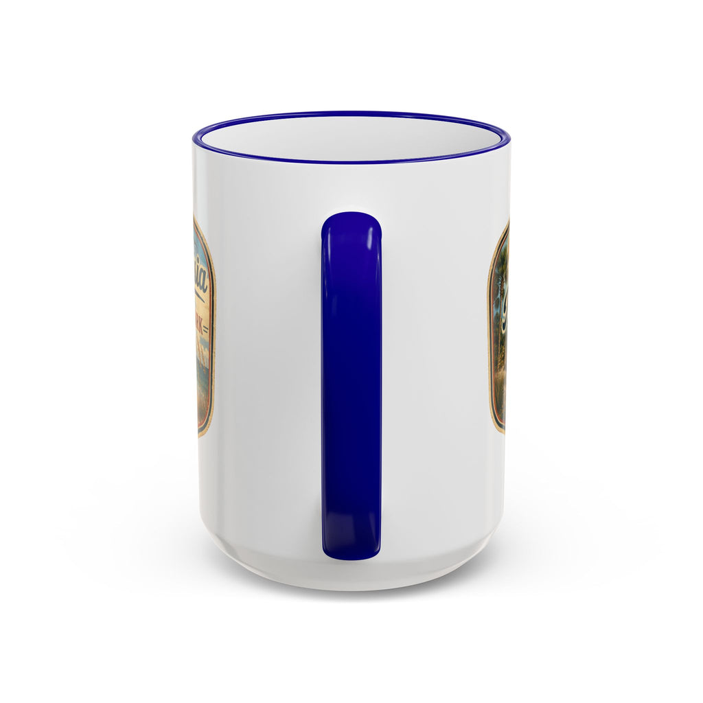 Anastasia Vintage Mug — Accent Rim & Handle 11oz/15oz