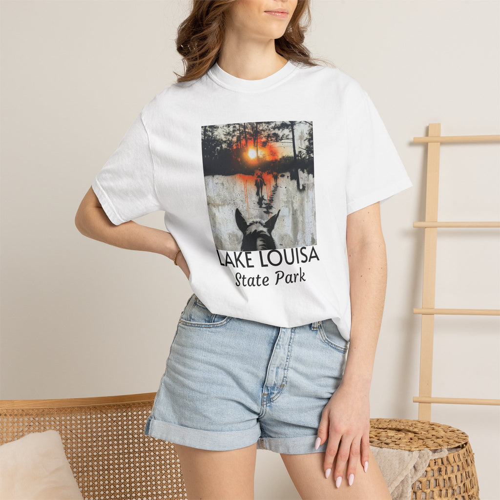 Graffiti Sunset Trail Ride T-shirt