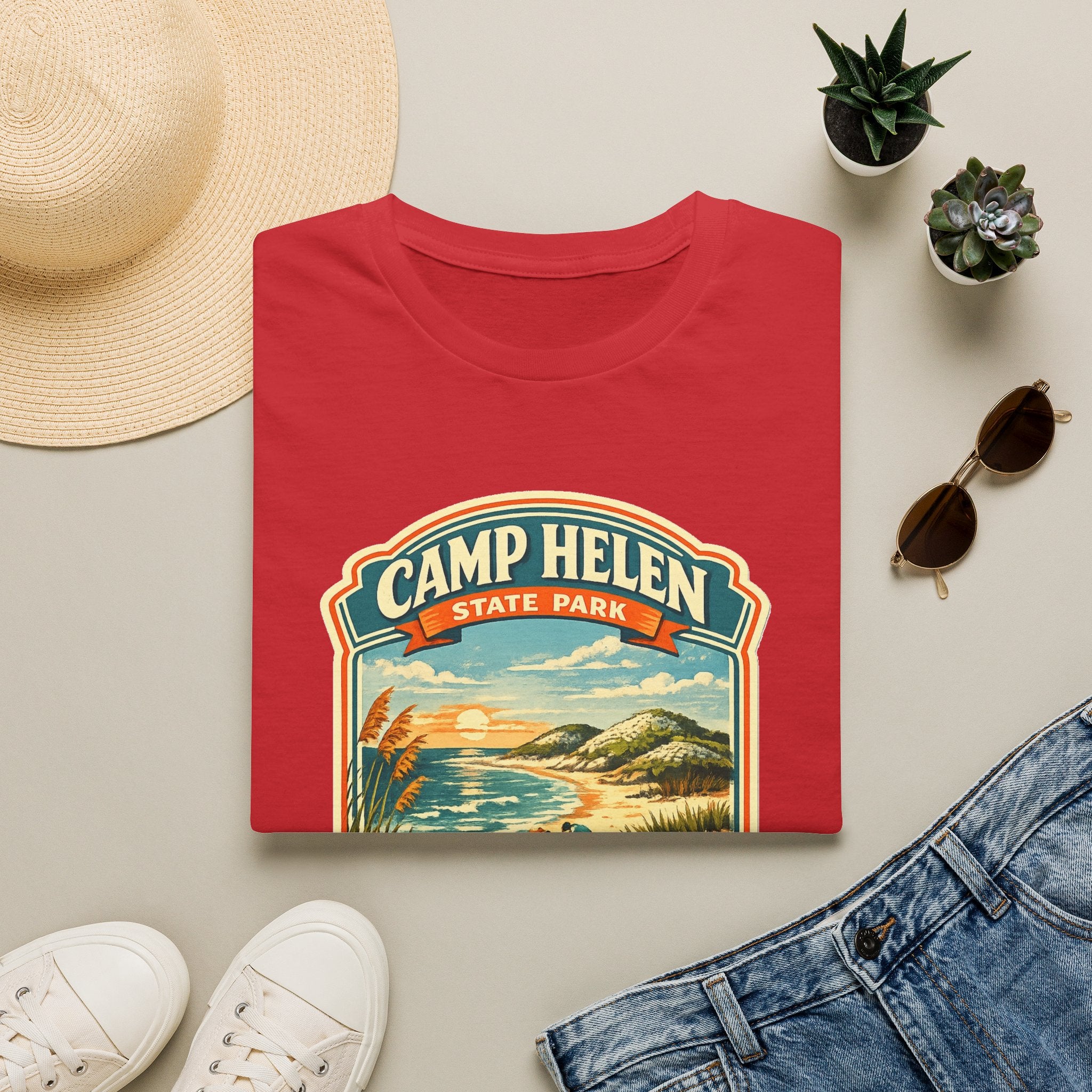 Camp Helen- Retro Tee