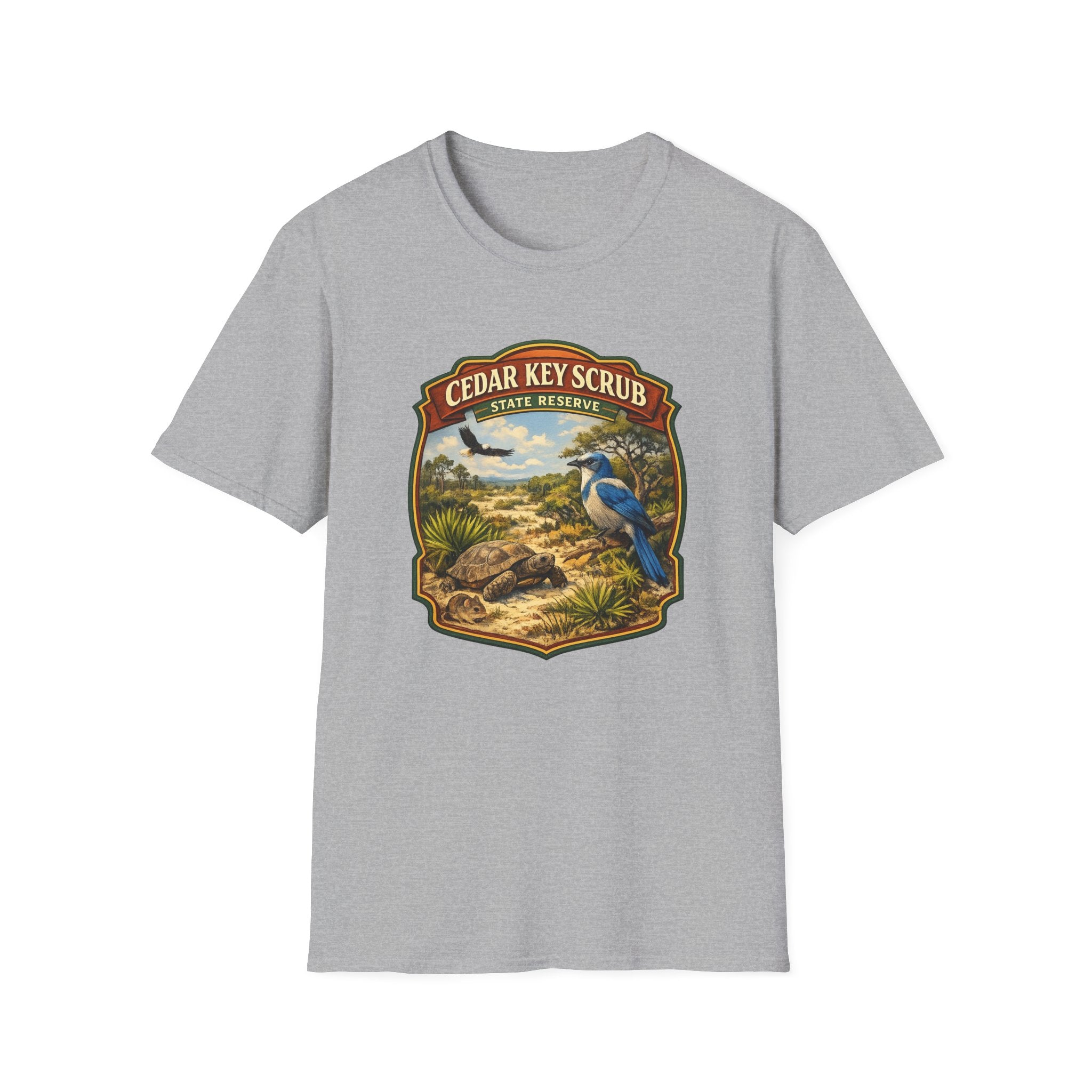 Copy of Cedar Key Scrub- Retro Tee