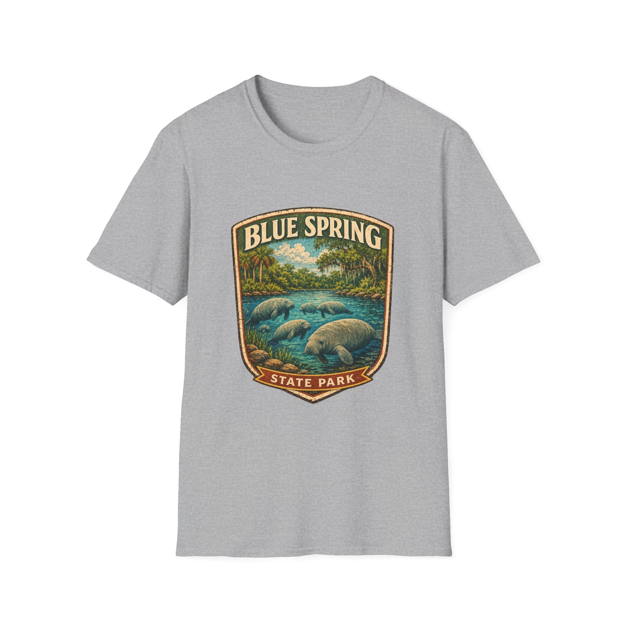 Blue Spring- Retro Tee
