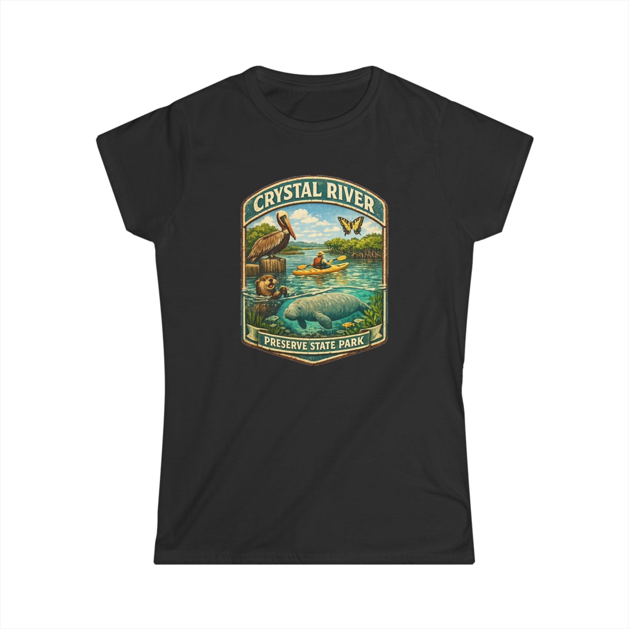 Crystal River Preserve- Vintage Tee
