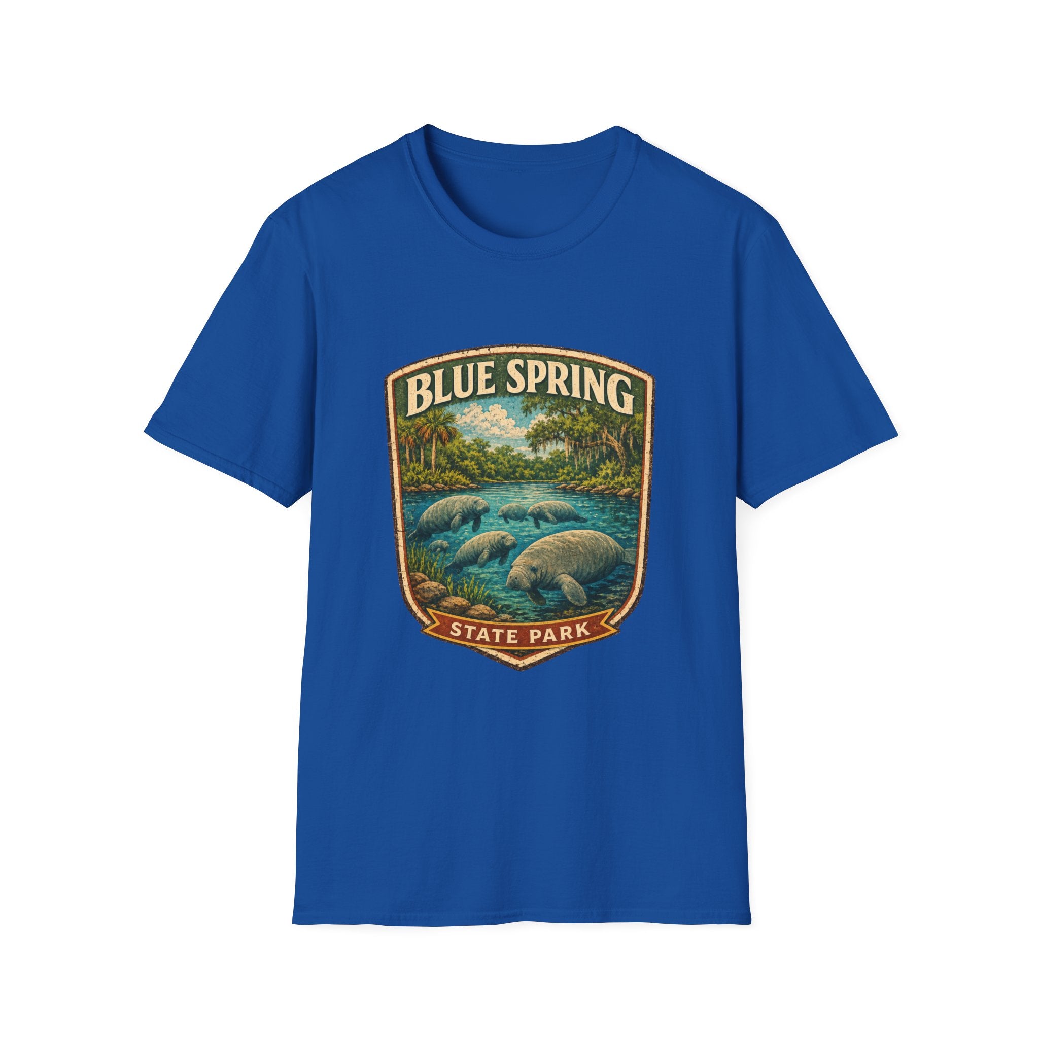 Blue Spring- Retro Tee
