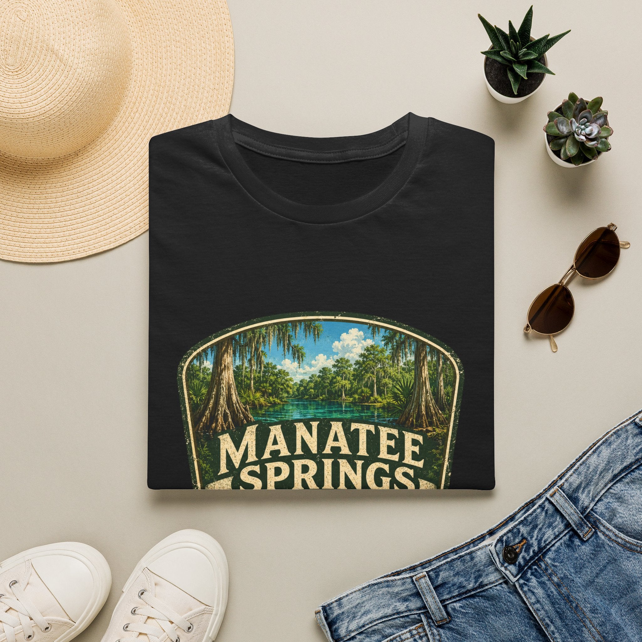 Manatee Springs — Retro Tee