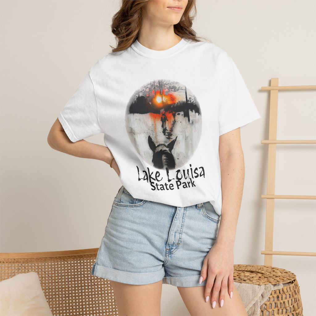 Graffiti Sunset Trail Ride T-shirt