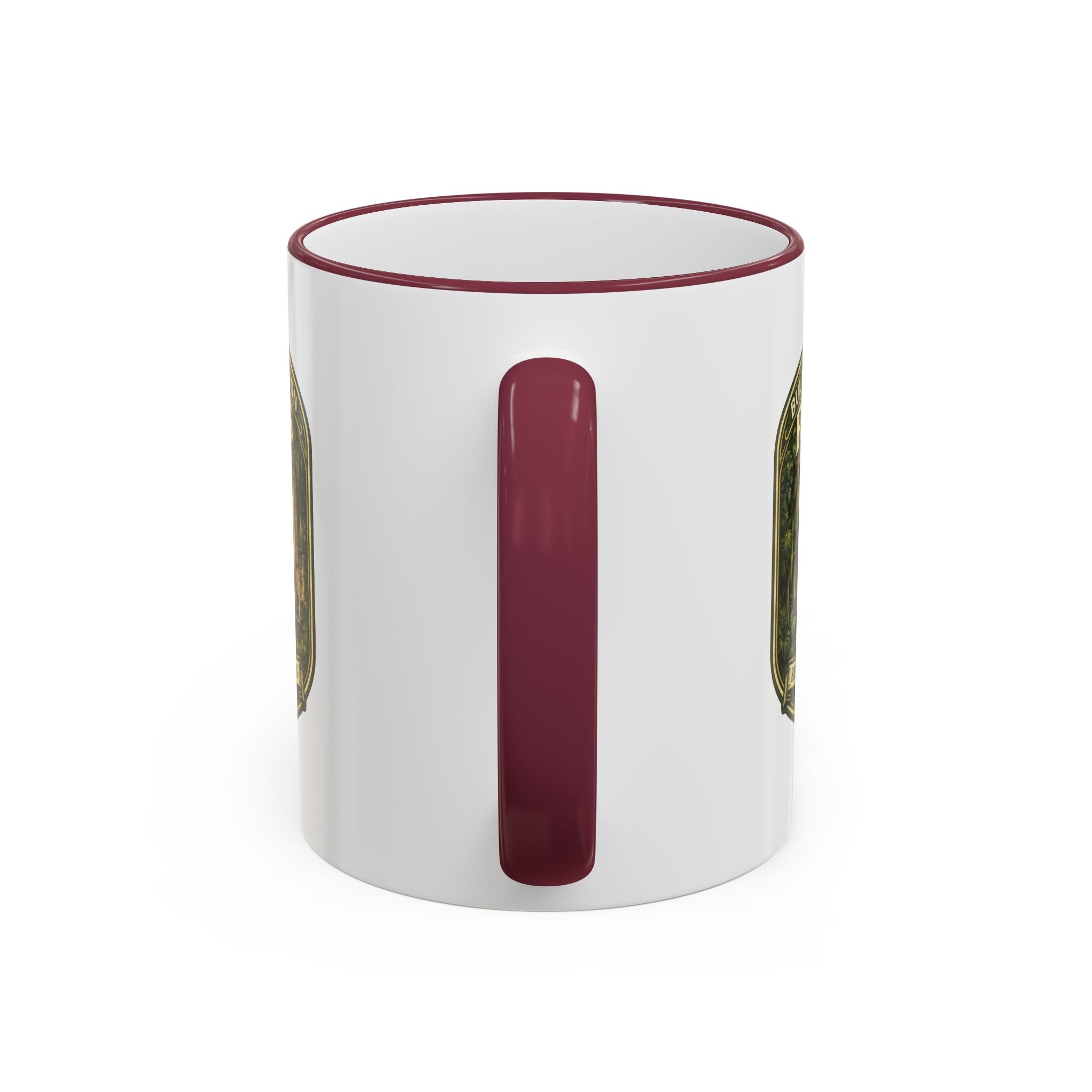 Bulow Ruins Vintage Mug — Accent Rim & Handle 11oz/15oz
