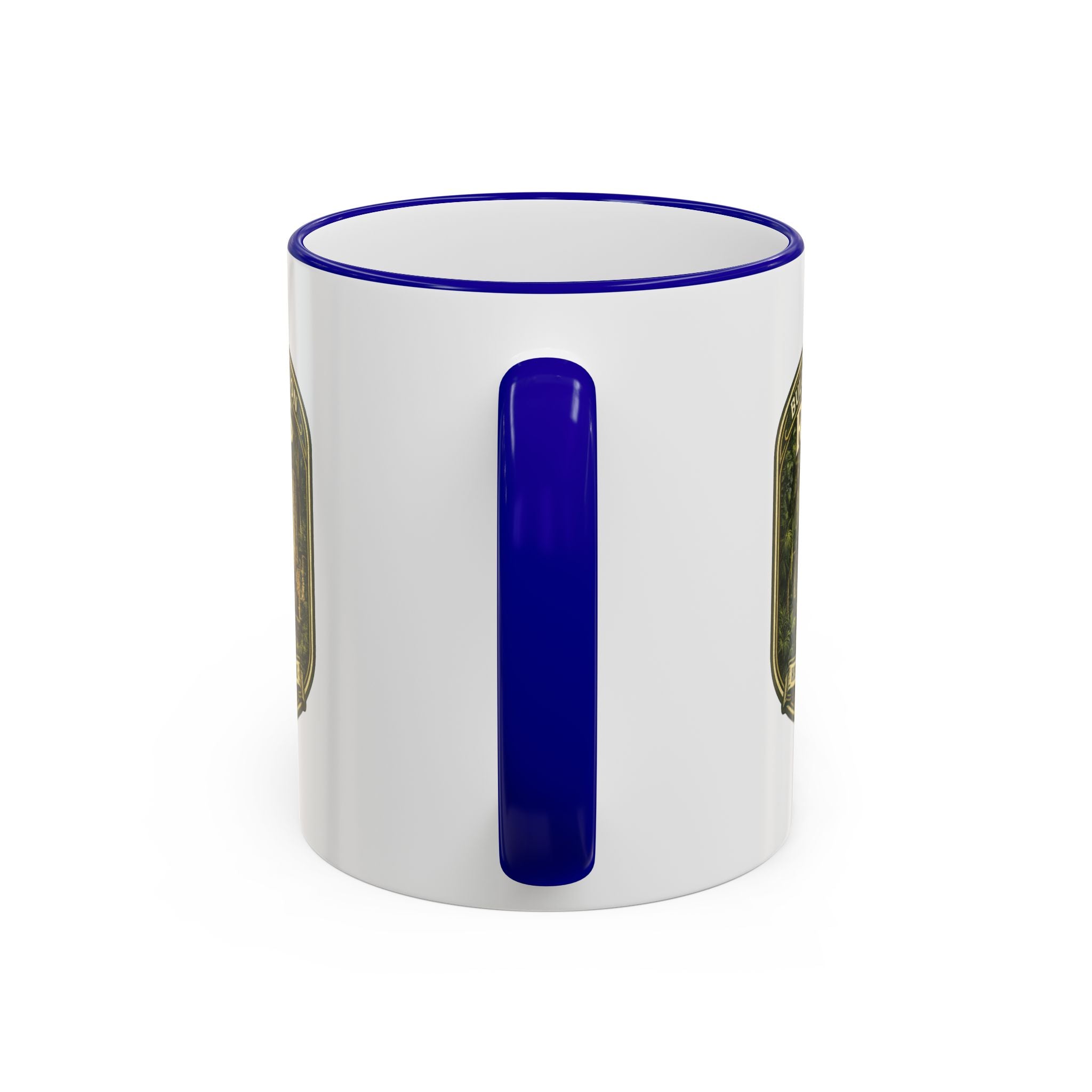 Bulow Ruins Vintage Mug — Accent Rim & Handle 11oz/15oz