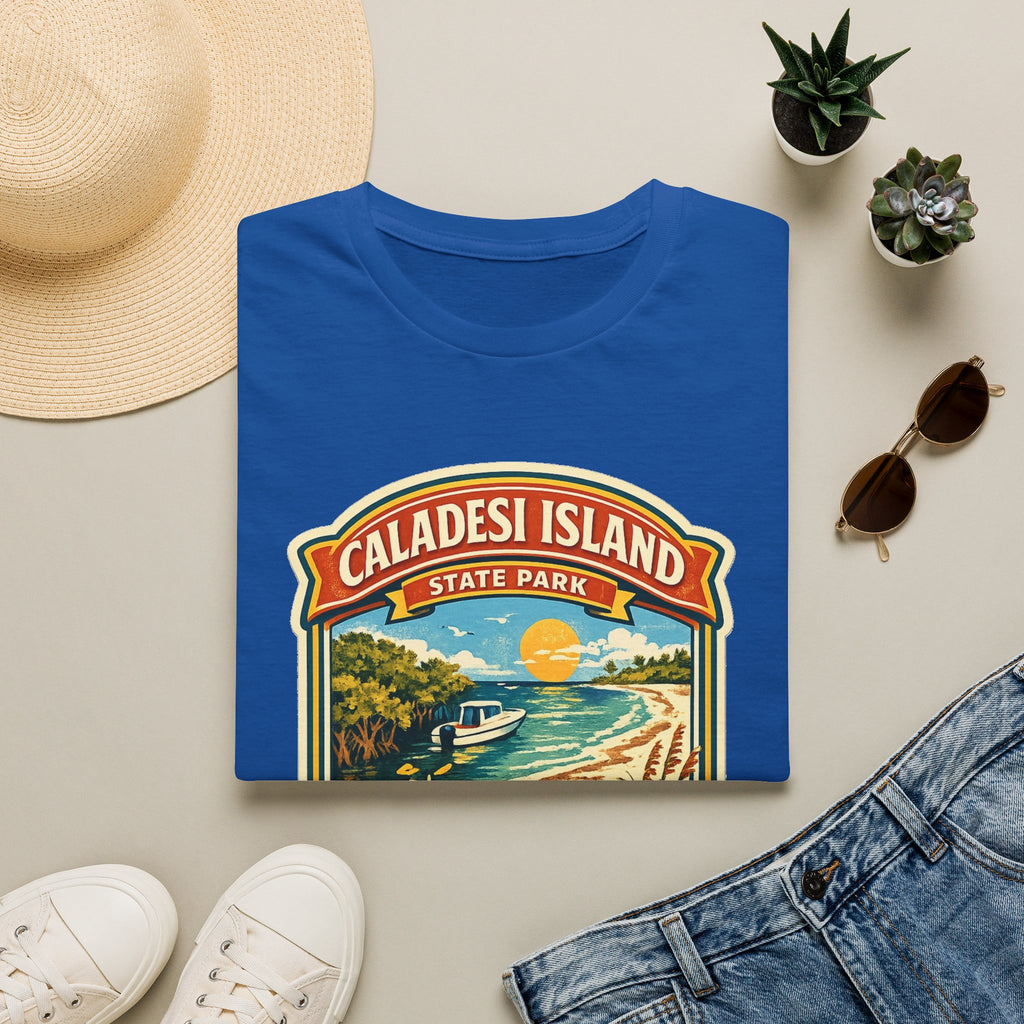 Caladesi Island- Retro Tee
