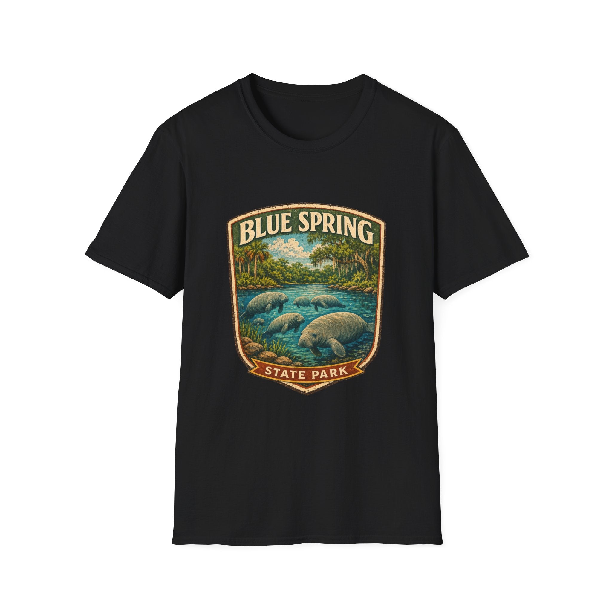 Blue Spring- Retro Tee