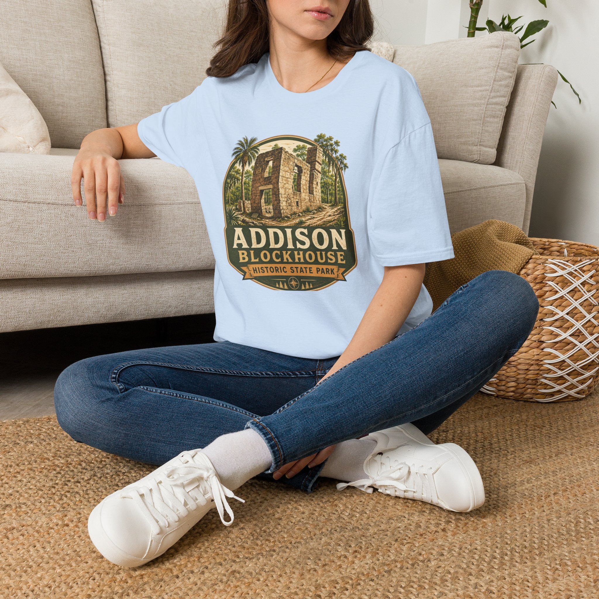 Addison Blockhouse — Retro Tee