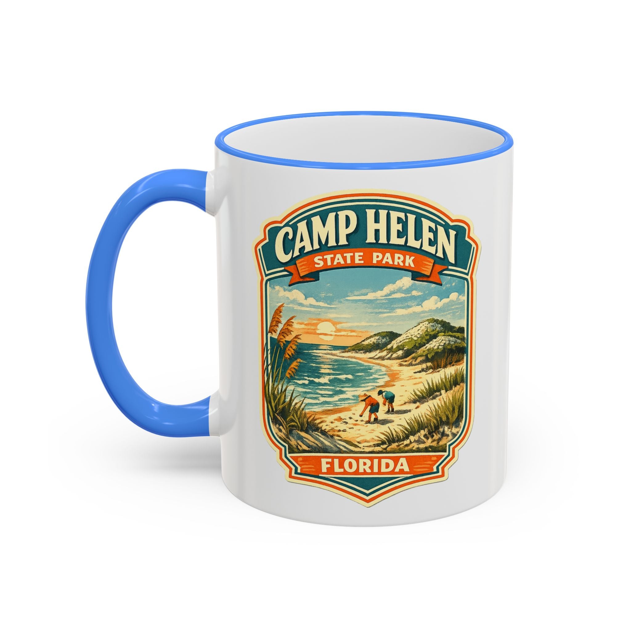 Camp Helen Accent Rim & Handle 11oz/15oz