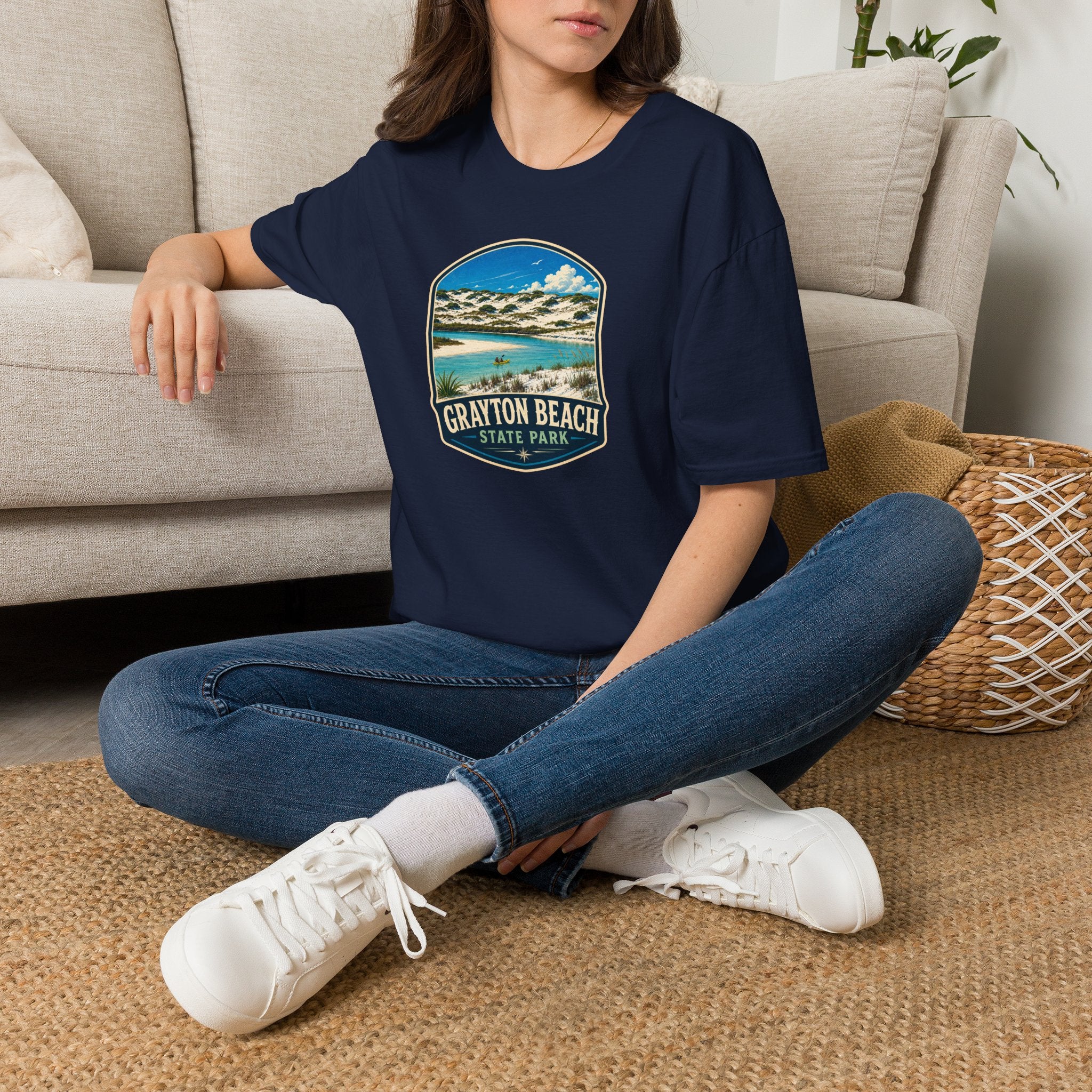 Grayton Beach — Retro Tee