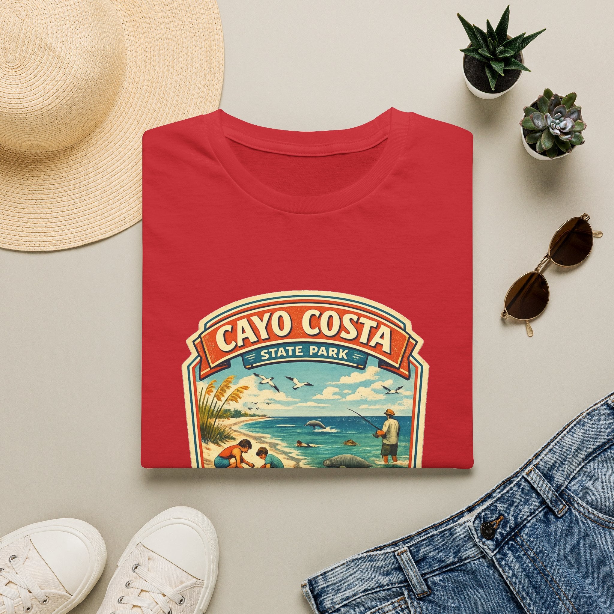 Cayo Costa- Retro Tee