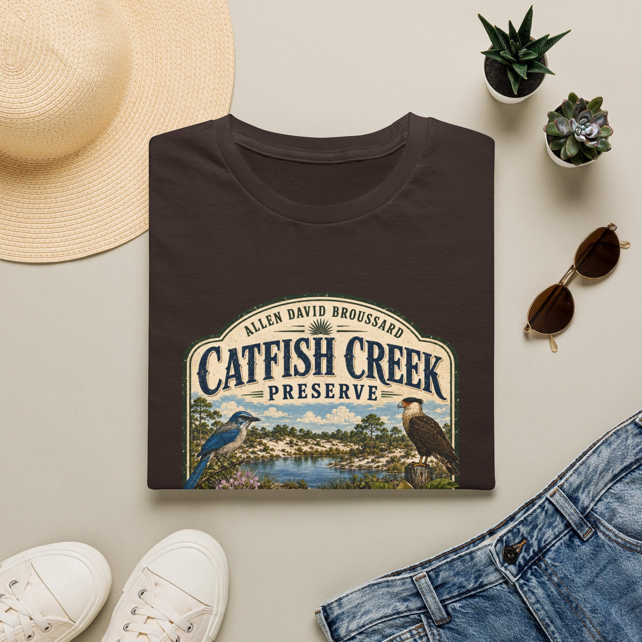 Catfish Creek — Retro Tee