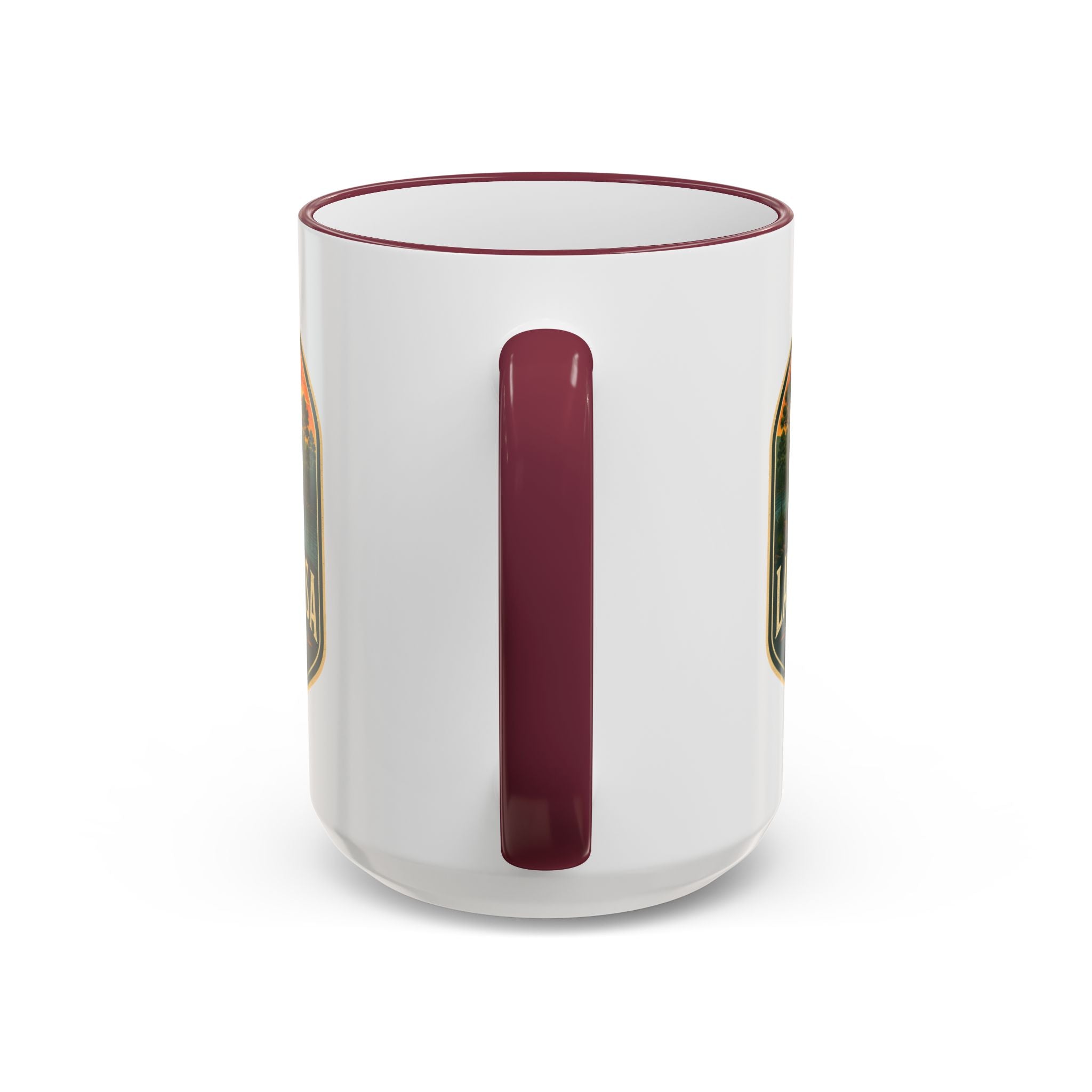 Lake Louisa Sunset Mug — Accent Rim & Handle 11oz/15oz