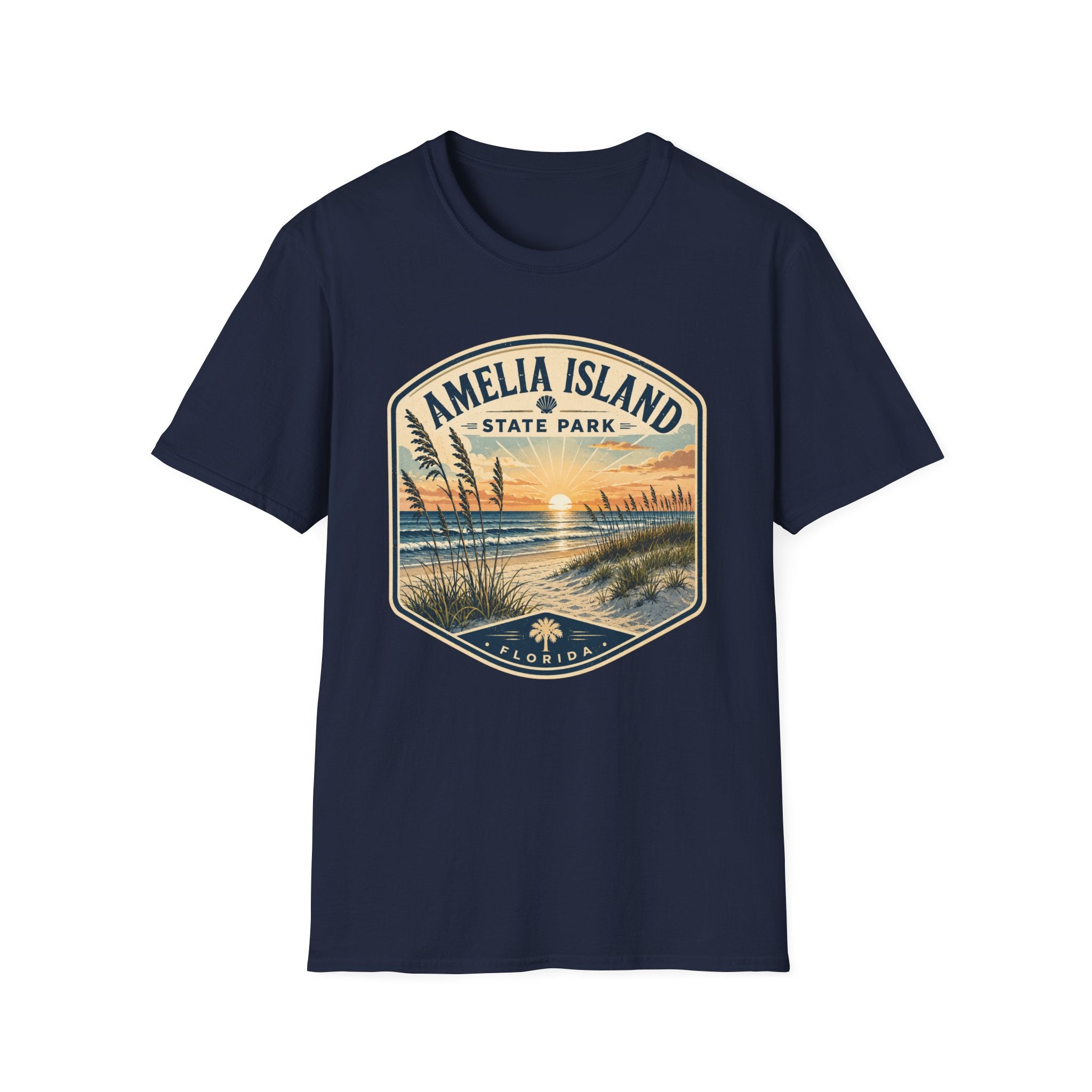 Amelia Island — Retro Tee