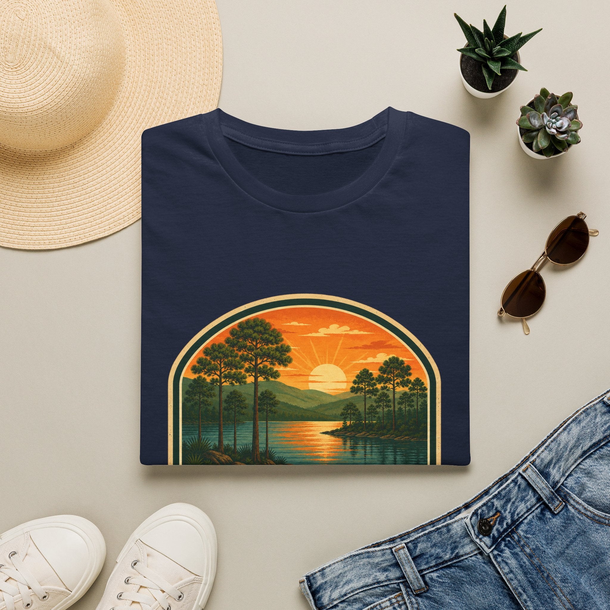 Lake Louisa — Retro Tee