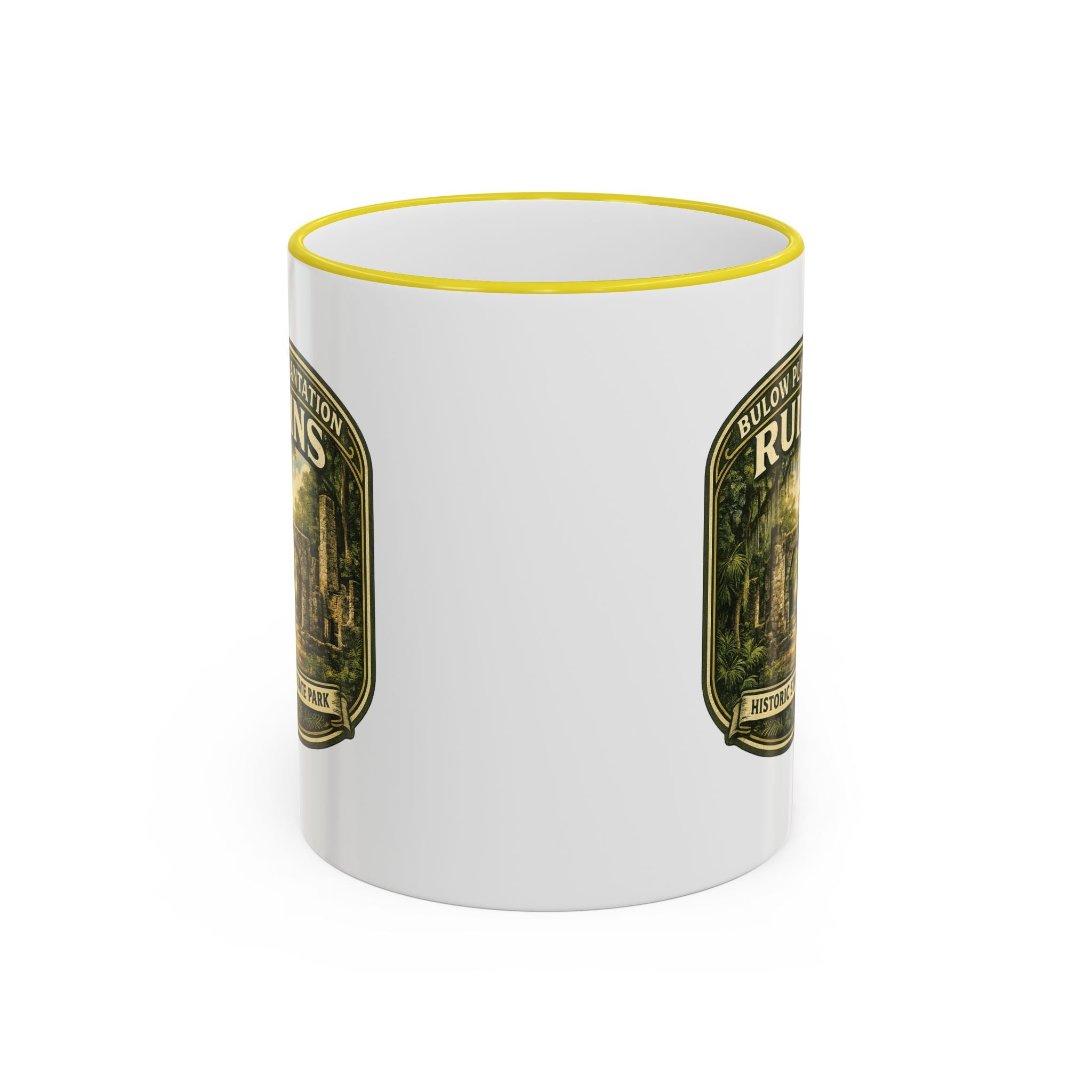 Alafia River Vintage Mug — Accent Rim & Handle 11oz/15oz