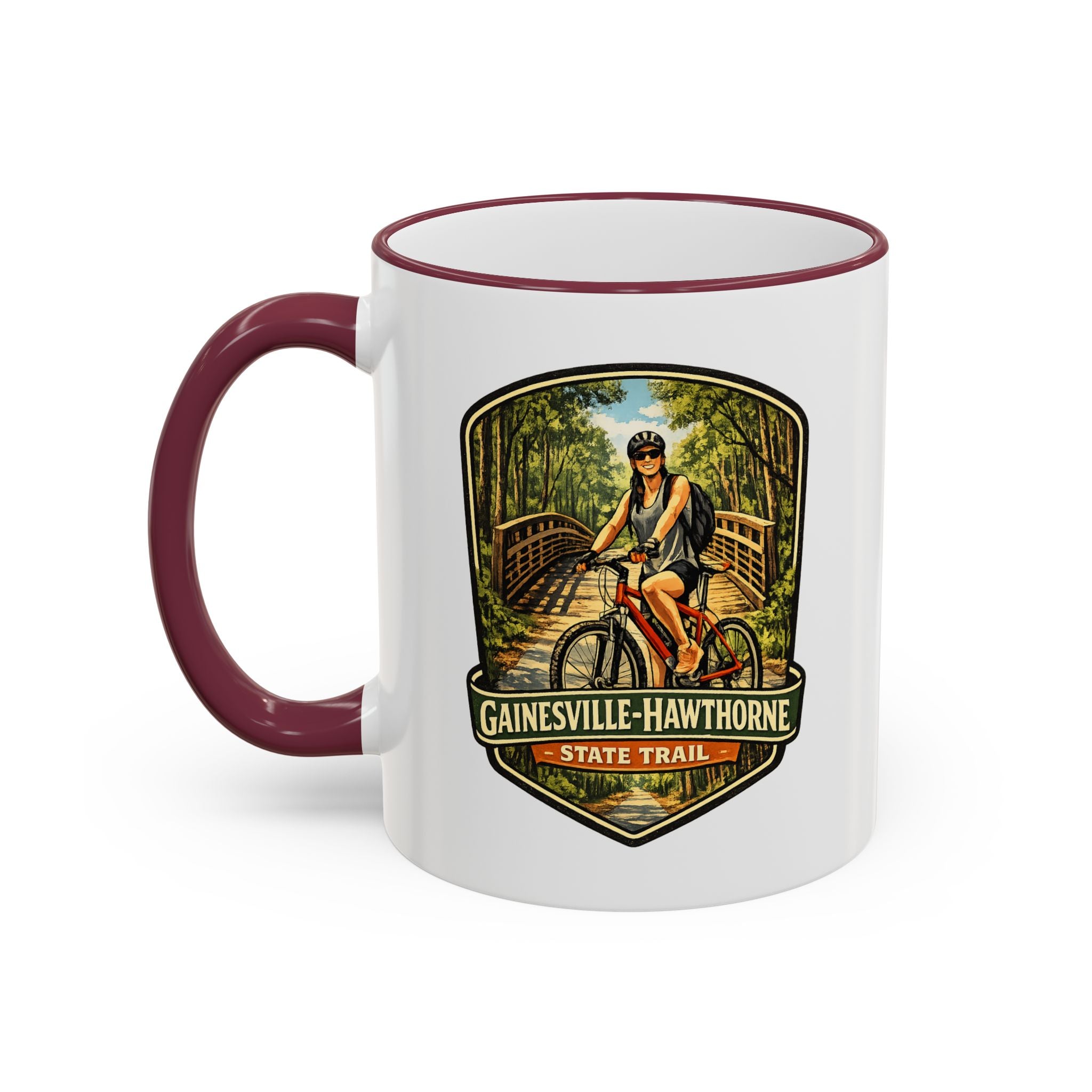 Gainesville-Hawthorne Trail Accent Rim & Handle 11oz/15oz