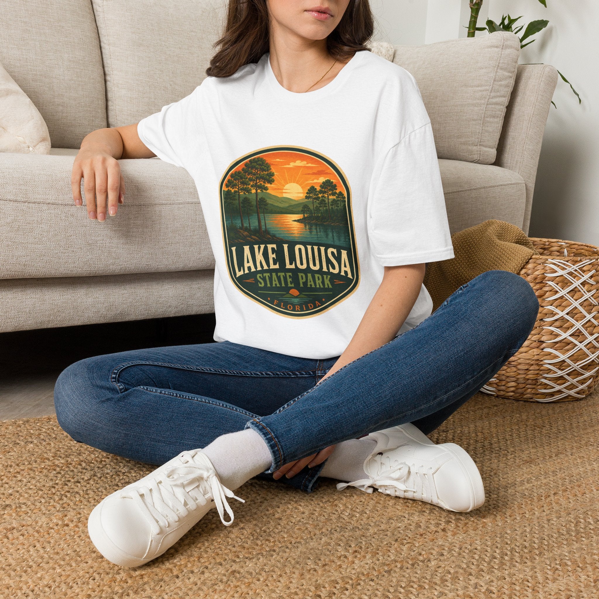 Lake Louisa — Retro Tee