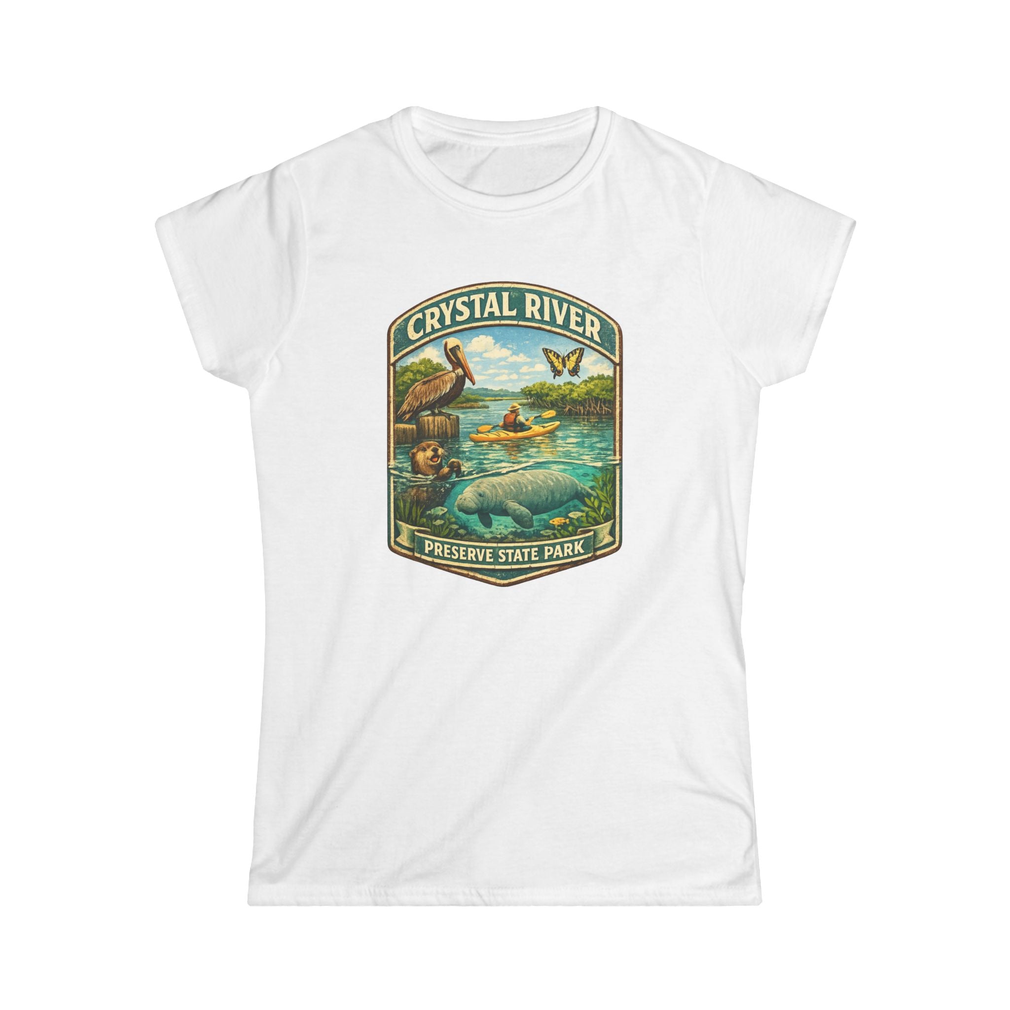 Crystal River Preserve- Vintage Tee