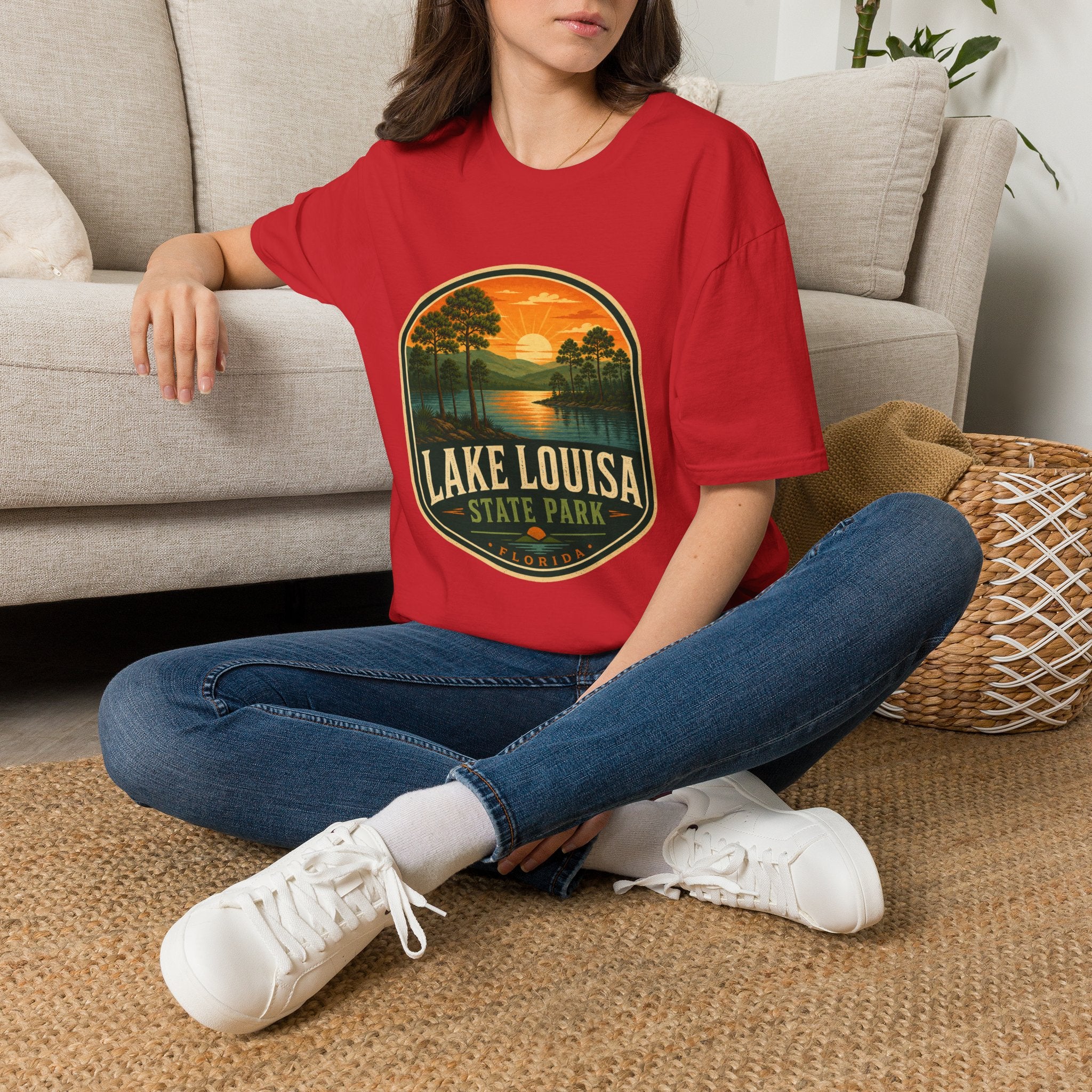 Lake Louisa — Retro Tee