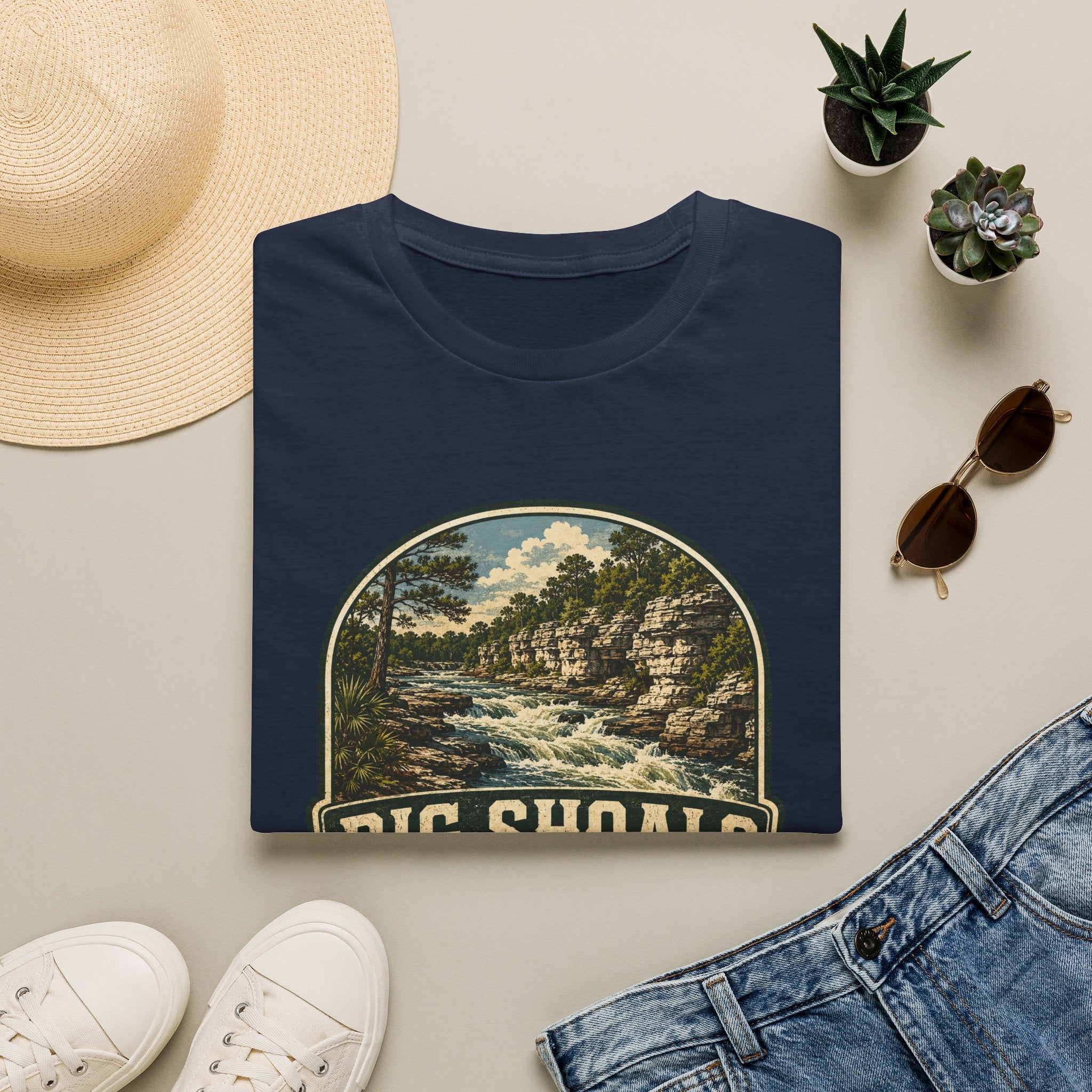 Big Shoals - Retro Tee