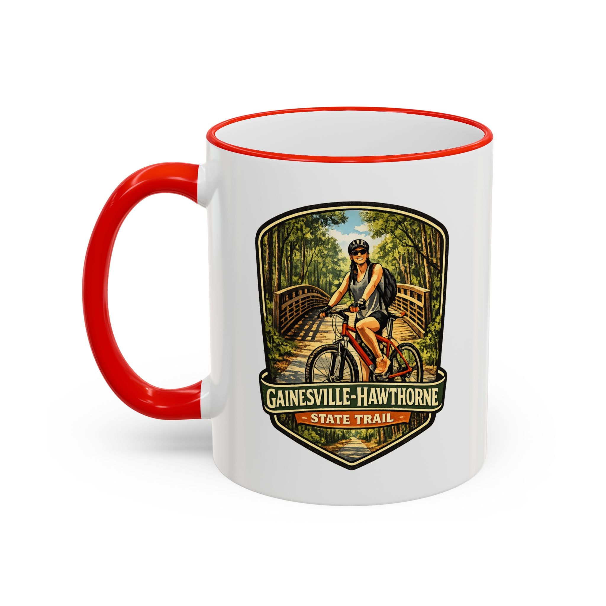 Gainesville-Hawthorne Trail Accent Rim & Handle 11oz/15oz